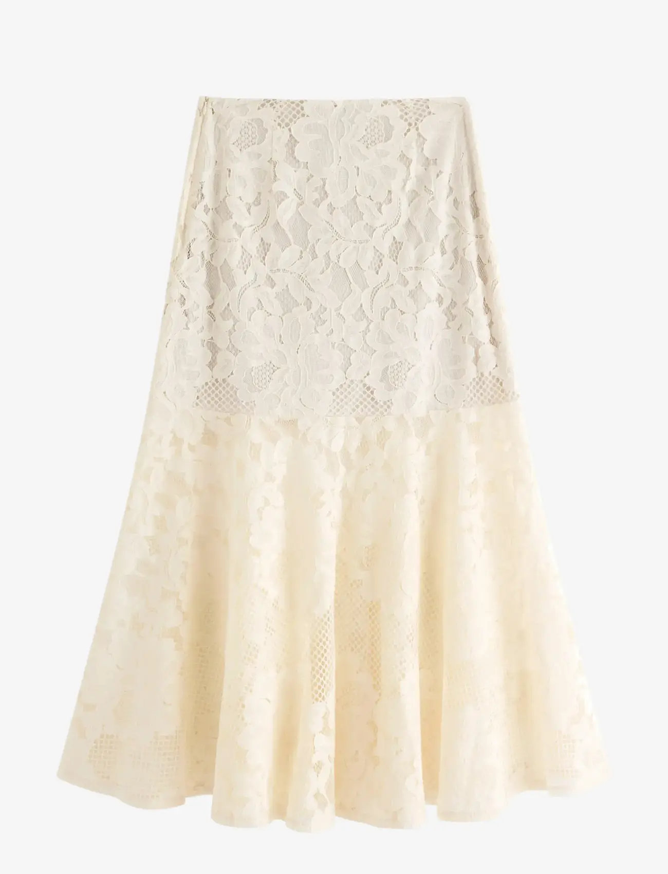 Lindex - Maxi skirt in lace - maxi nederdele - light beige - 2