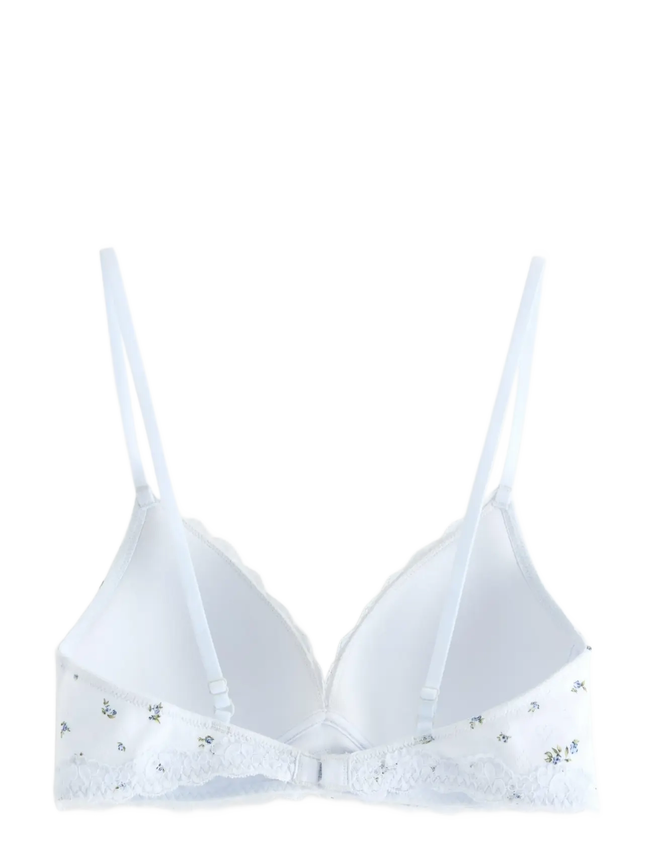 Lindex - Soft bra in pointelle - light blue - 2