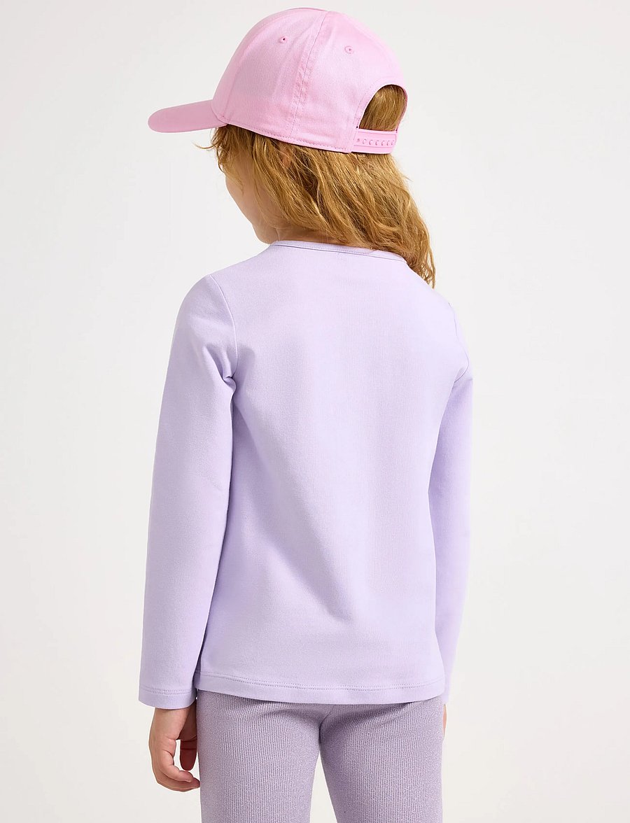 Lindex - Long-sleeved top with reversible sequins - langärmelig - light lilac - 3
