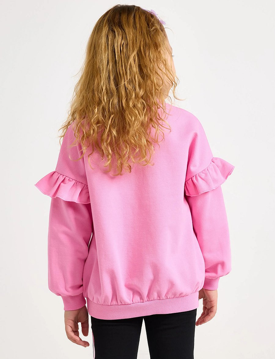 Lindex - Sweatshirt with unicorn and brushed inside - sweatshirts - pink - 3
