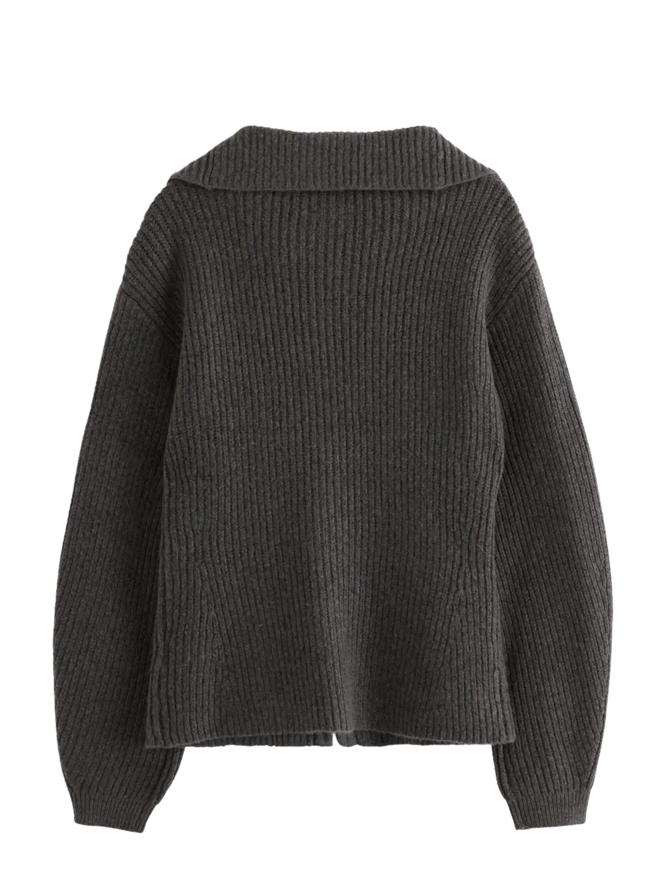 Lindex - Knitted zip cardigan - kardiganid - dark grey - 2