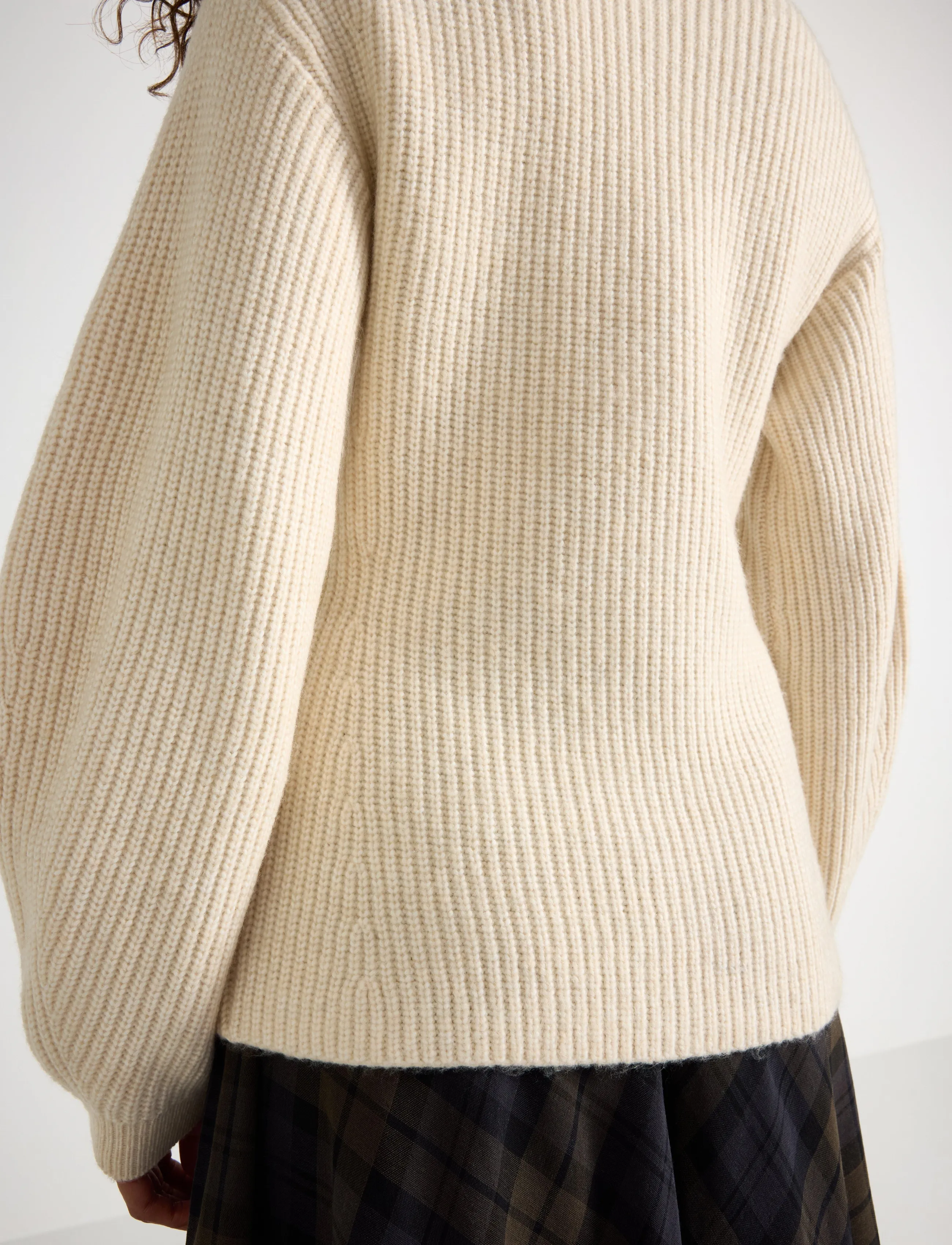 Knitted Zip Cardigan 3