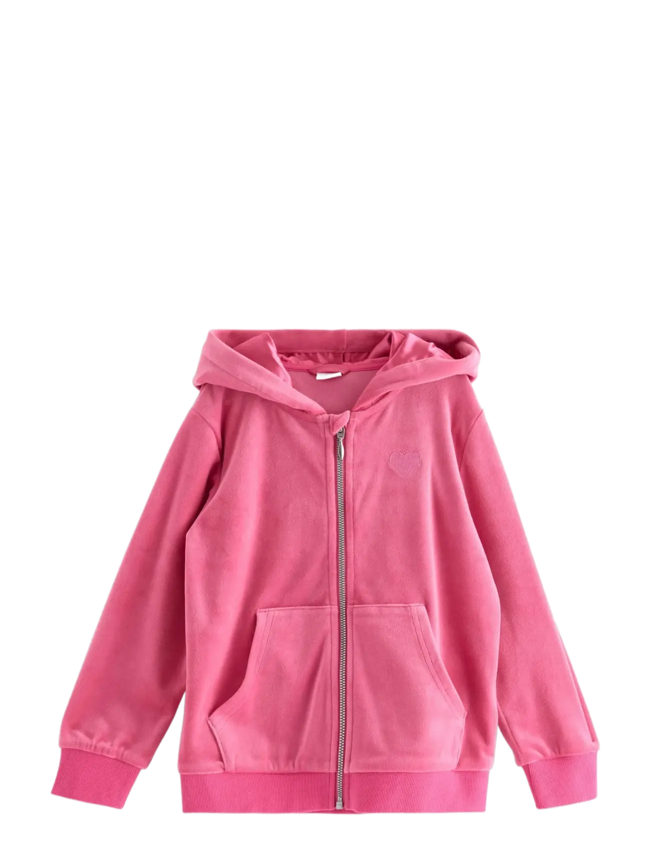 Lindex Hoodie In Velour, 104, Sweatshirts & Hoodies, Rosa - Kinder