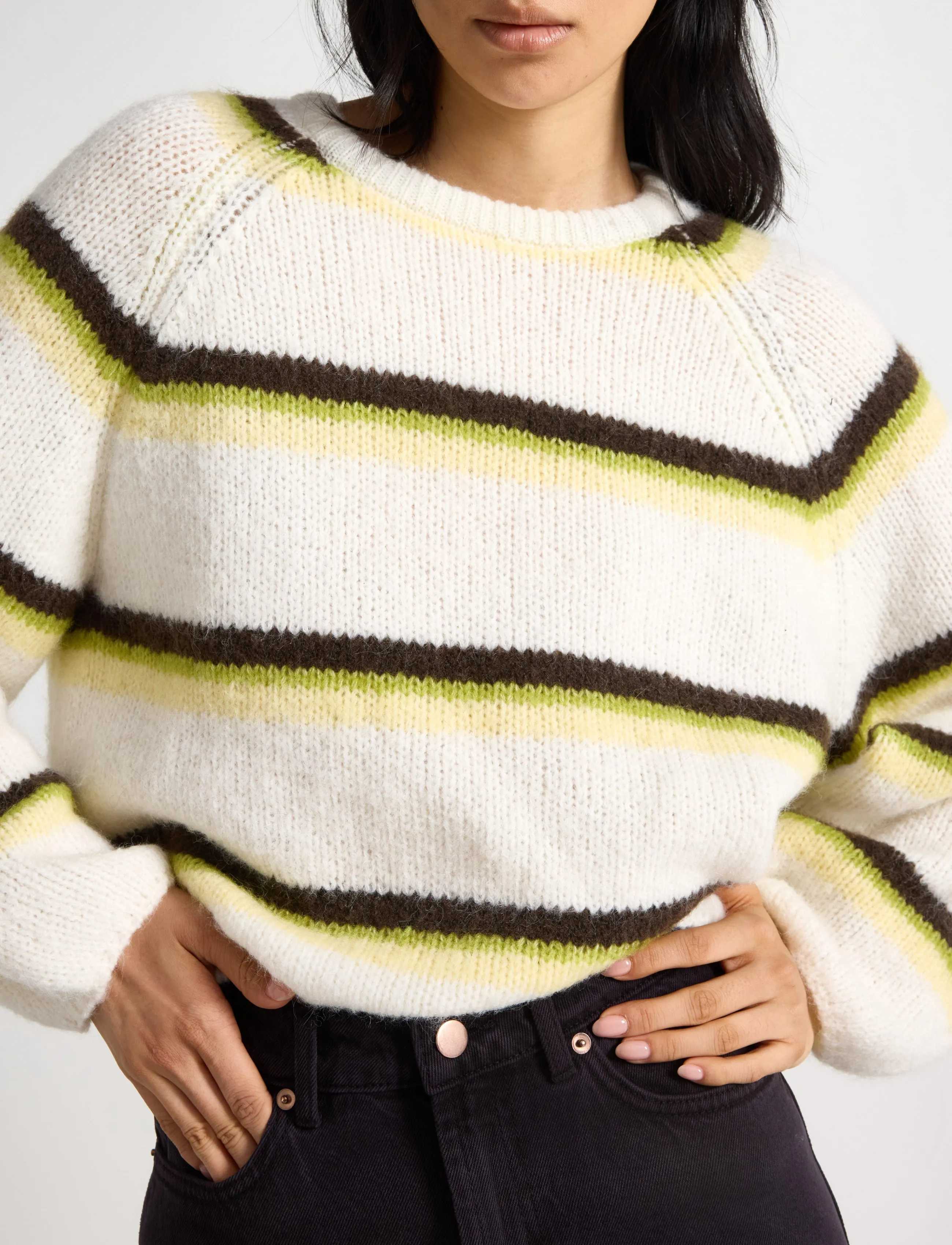 Lindex - Knitted jumper - off white - 4