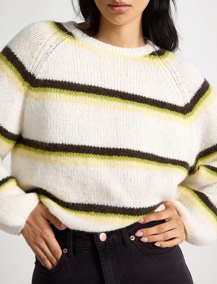 Lindex - Knitted jumper - off white - 4