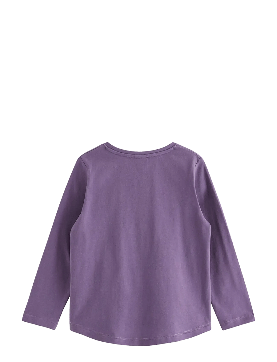 Lindex - Long-sleeved top with bunnies - langærmede t-shirts - lilac - 2