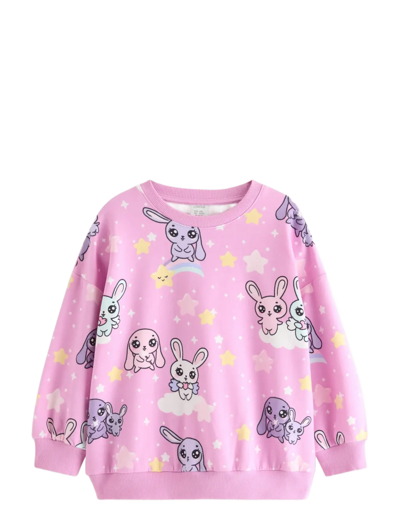 Lindex Sweatshirt with brushed inside - Sweatshirts & Hoodies - LIGHT LILAC / pink/rose