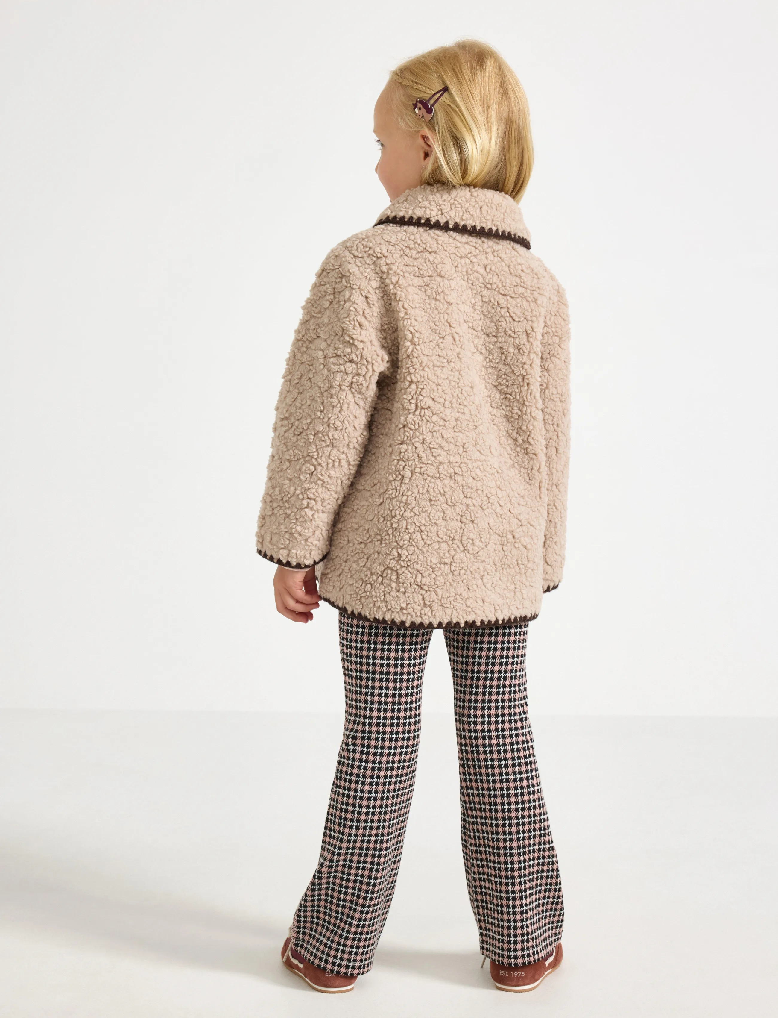 Lindex - Teddy jacket - fleece jackets - dusty beige - 3