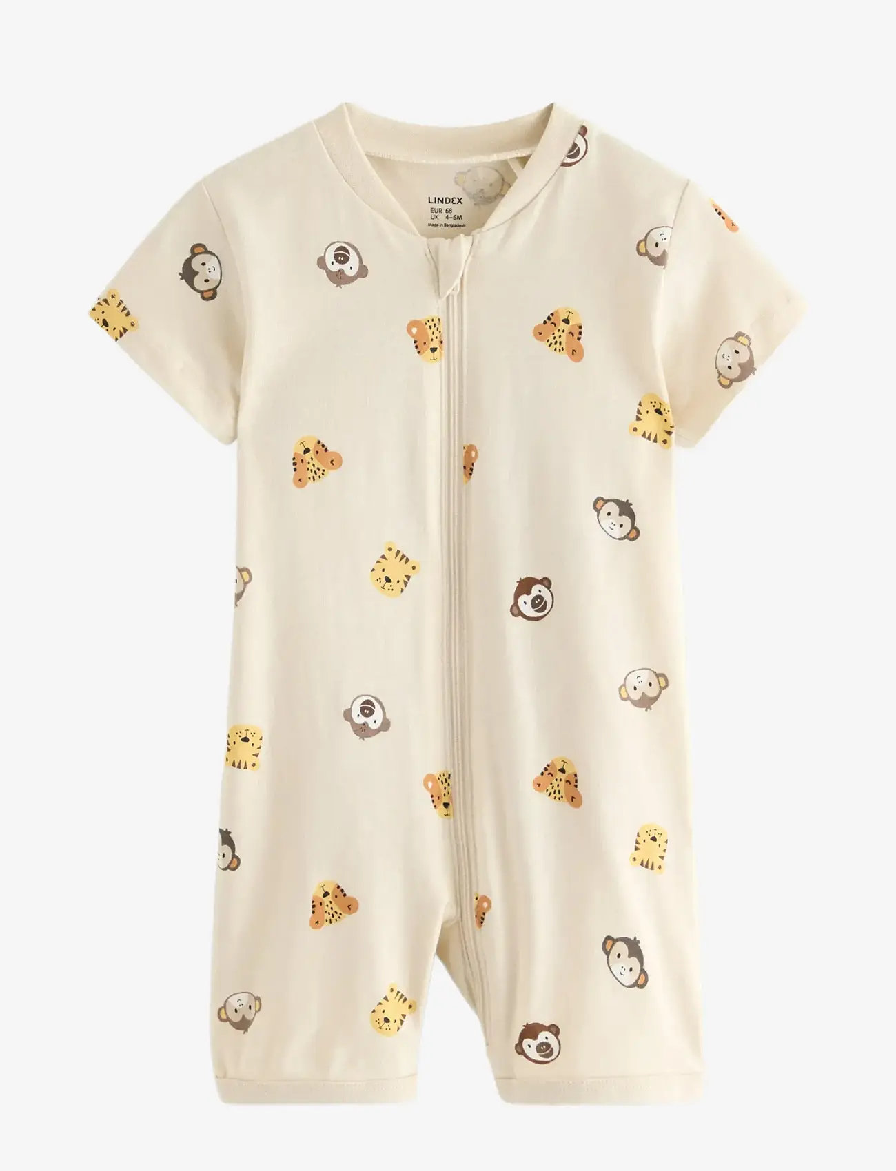 Lindex - Pyjama romper - natdragter - light beige - 0
