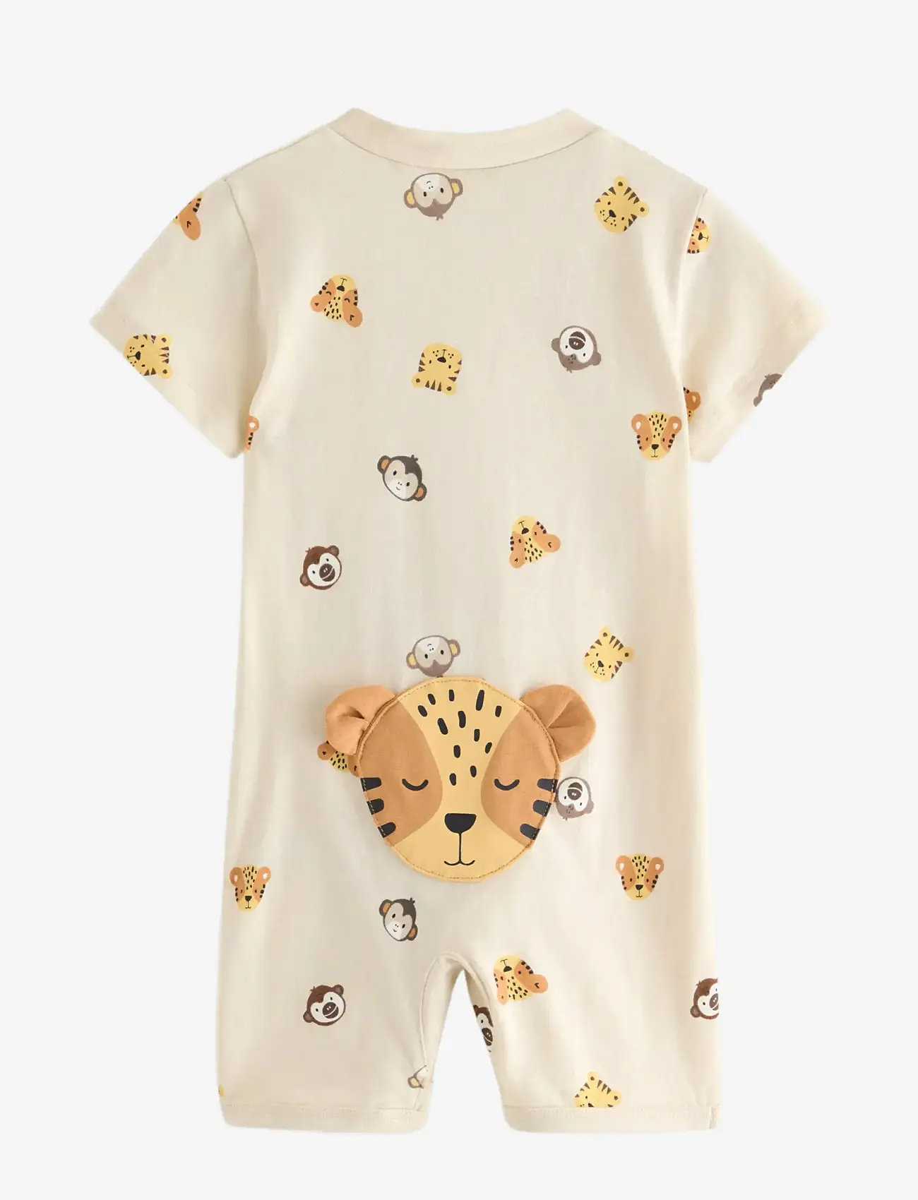 Lindex - Pyjama romper - natdragter - light beige - 1