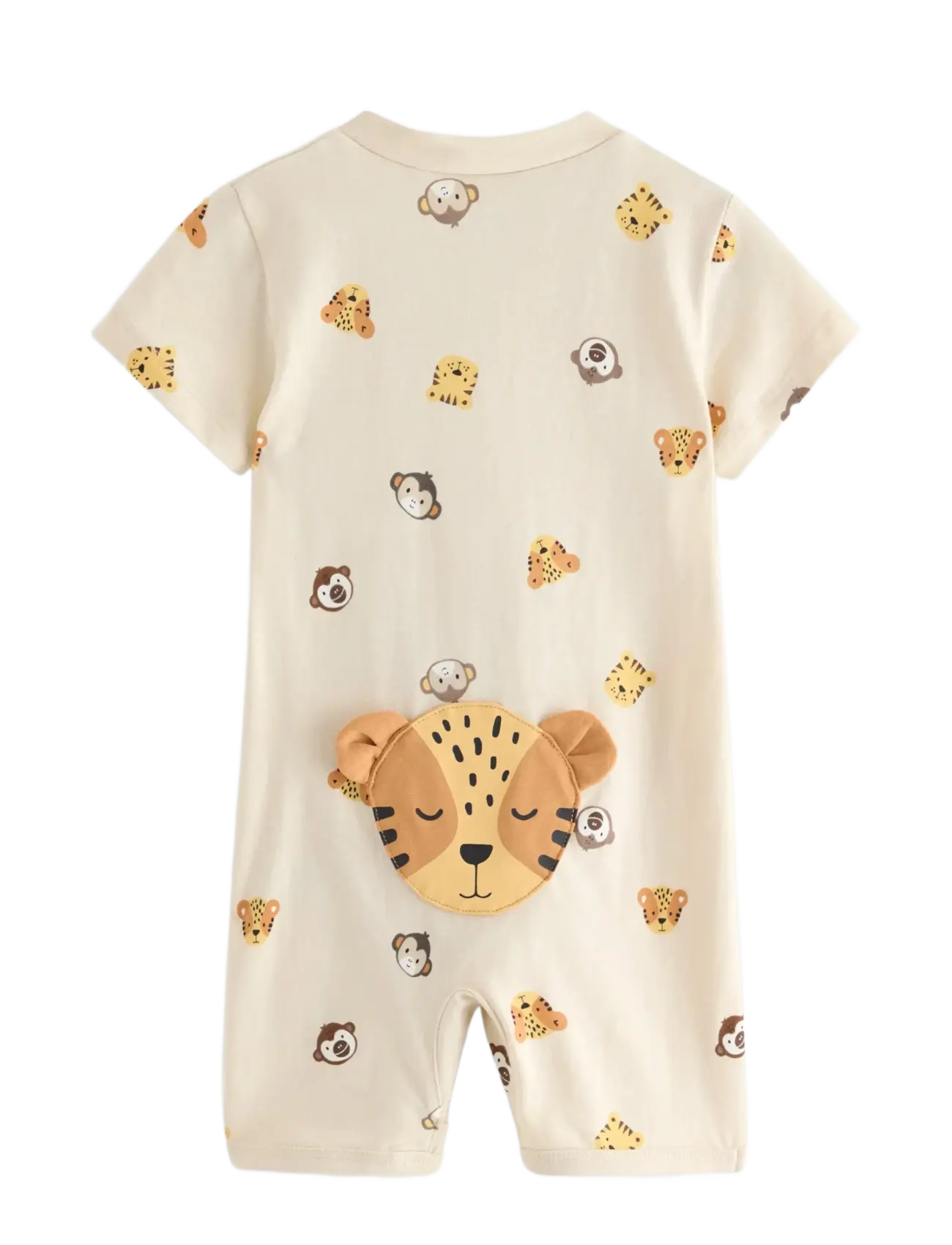 Lindex - Pyjama romper - schlafoveralls - light beige - 1