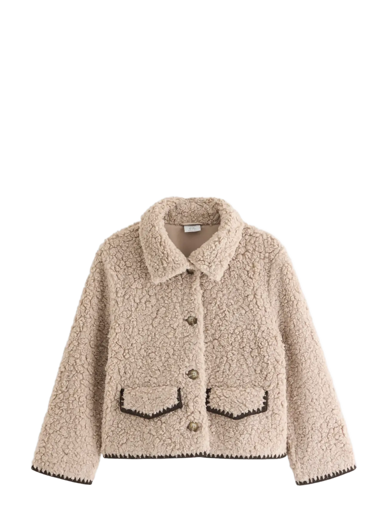 Lindex Teddy jacket - Tøj - DUSTY BEIGE / beige