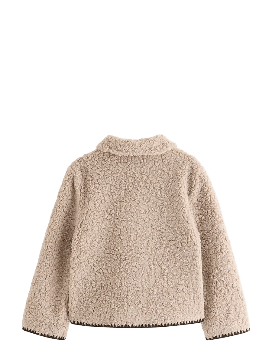 Lindex - Teddy jacket - dusty beige - 2