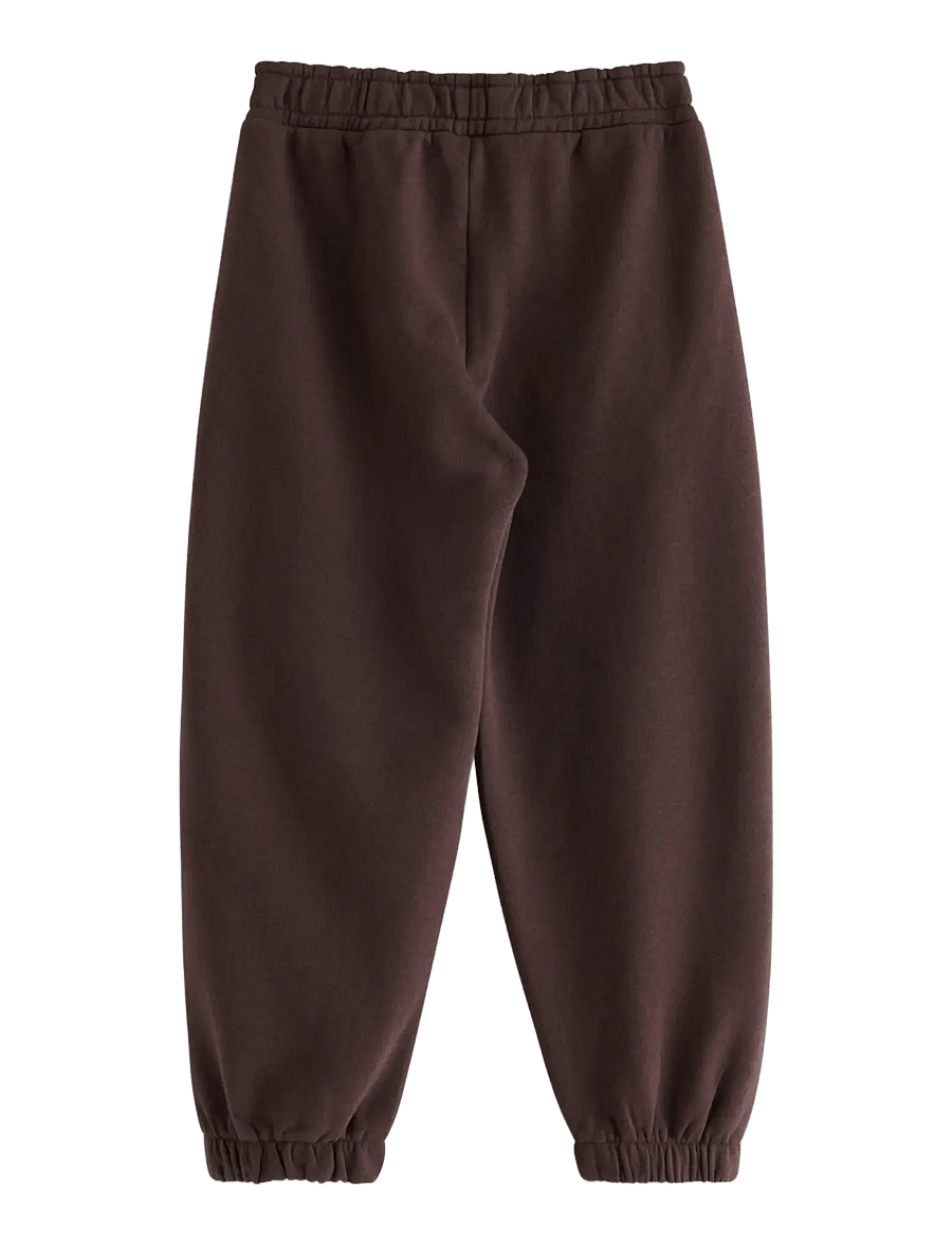 Lindex - Joggers with brushed inside - jogginghosen - dark brown - 2