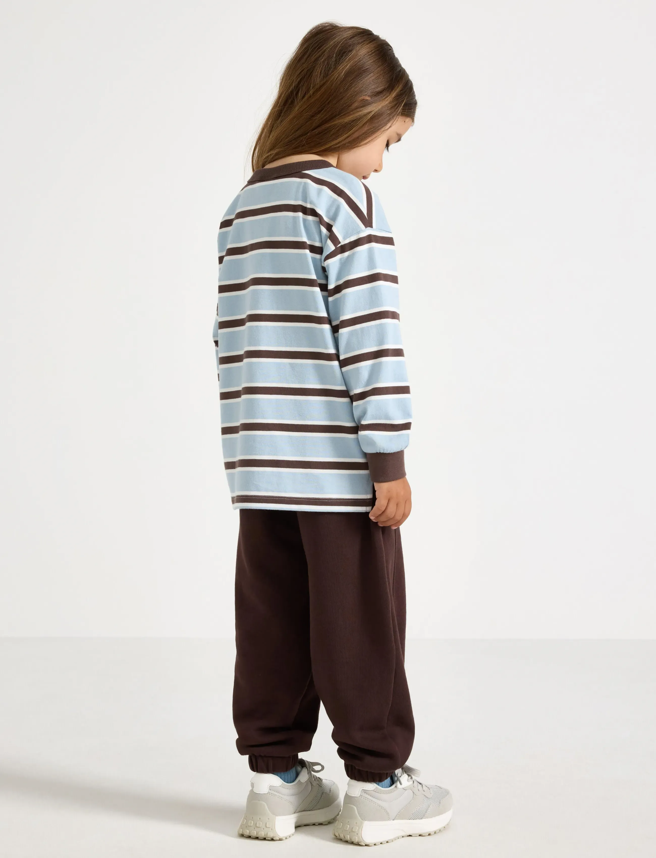 Lindex - Joggers with brushed inside - jogginghosen - dark brown - 3