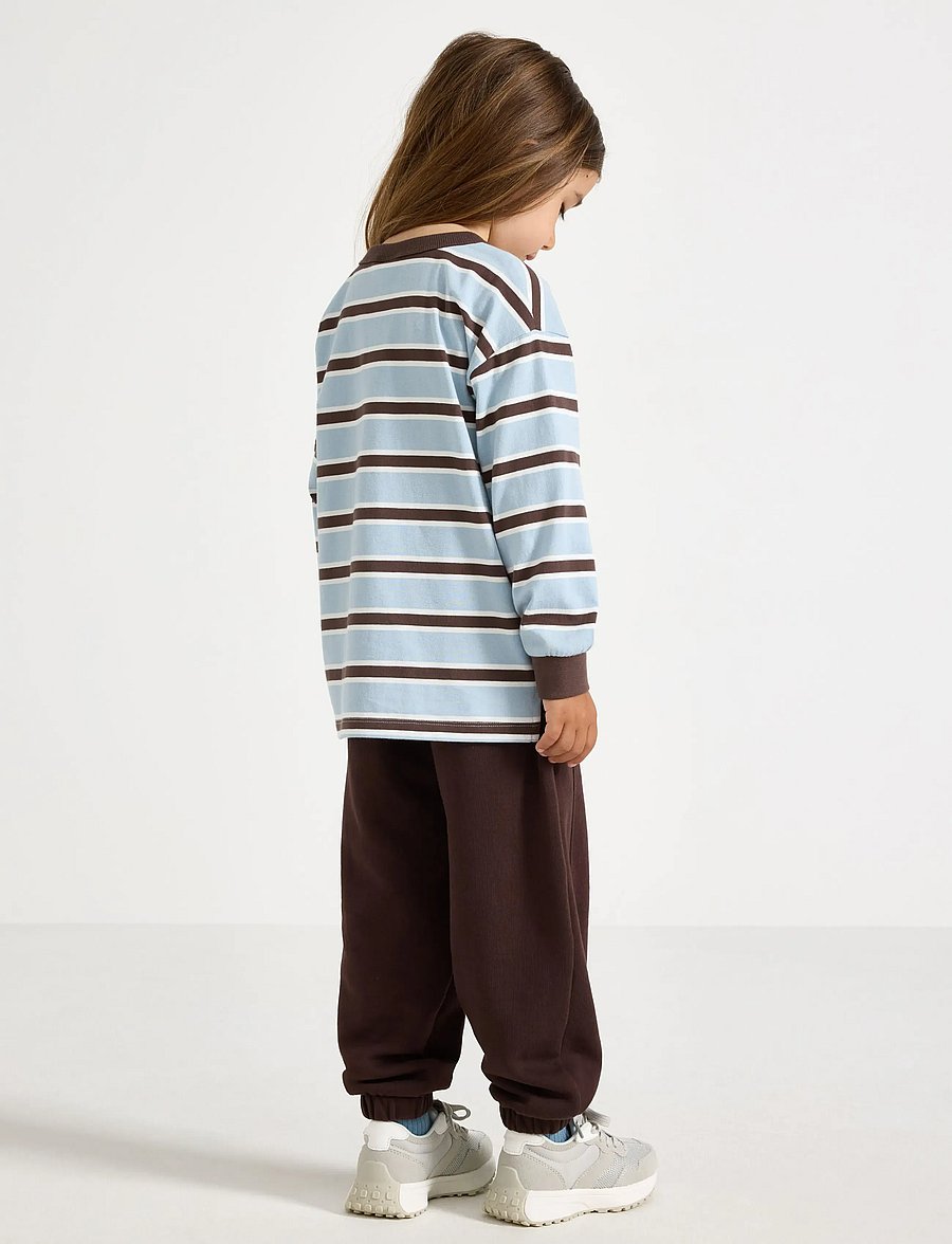 Lindex - Joggers with brushed inside - jogginghosen - dark brown - 3