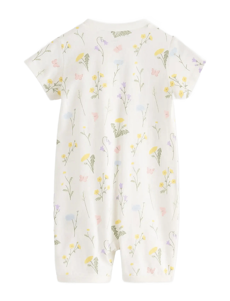 Lindex - Pyjama romper - natdragter - light dusty white - 1