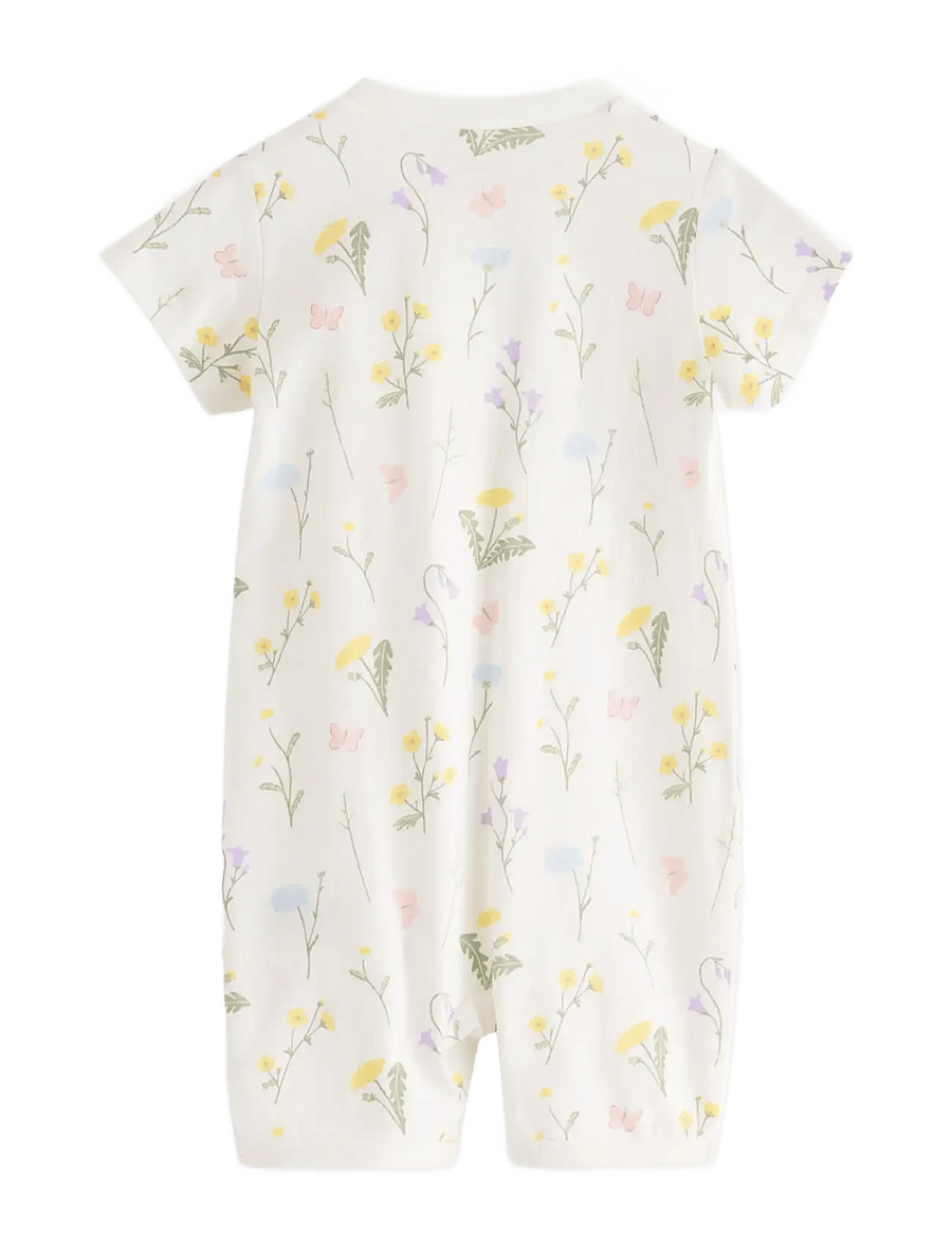 Lindex - Pyjama romper - slaapoveralls - light dusty white - 1