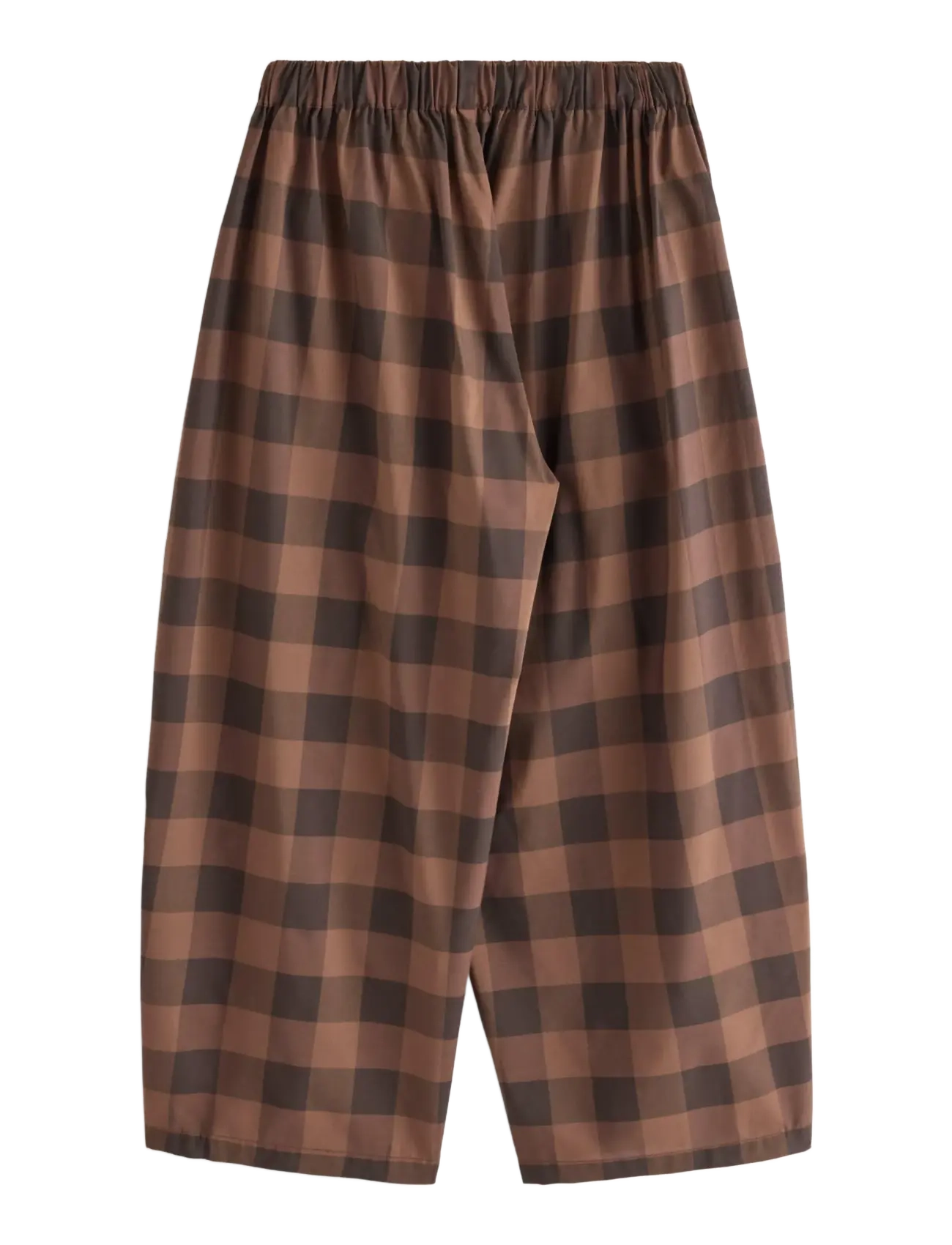 Lindex - Barrel trousers with ankle length - brown - 2
