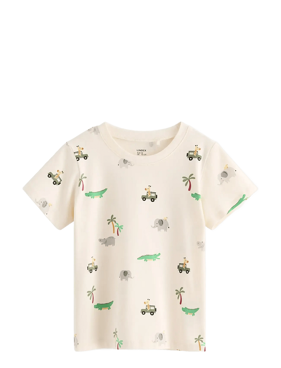 Lindex - T-shirt - kortærmede t-shirts - white - 0