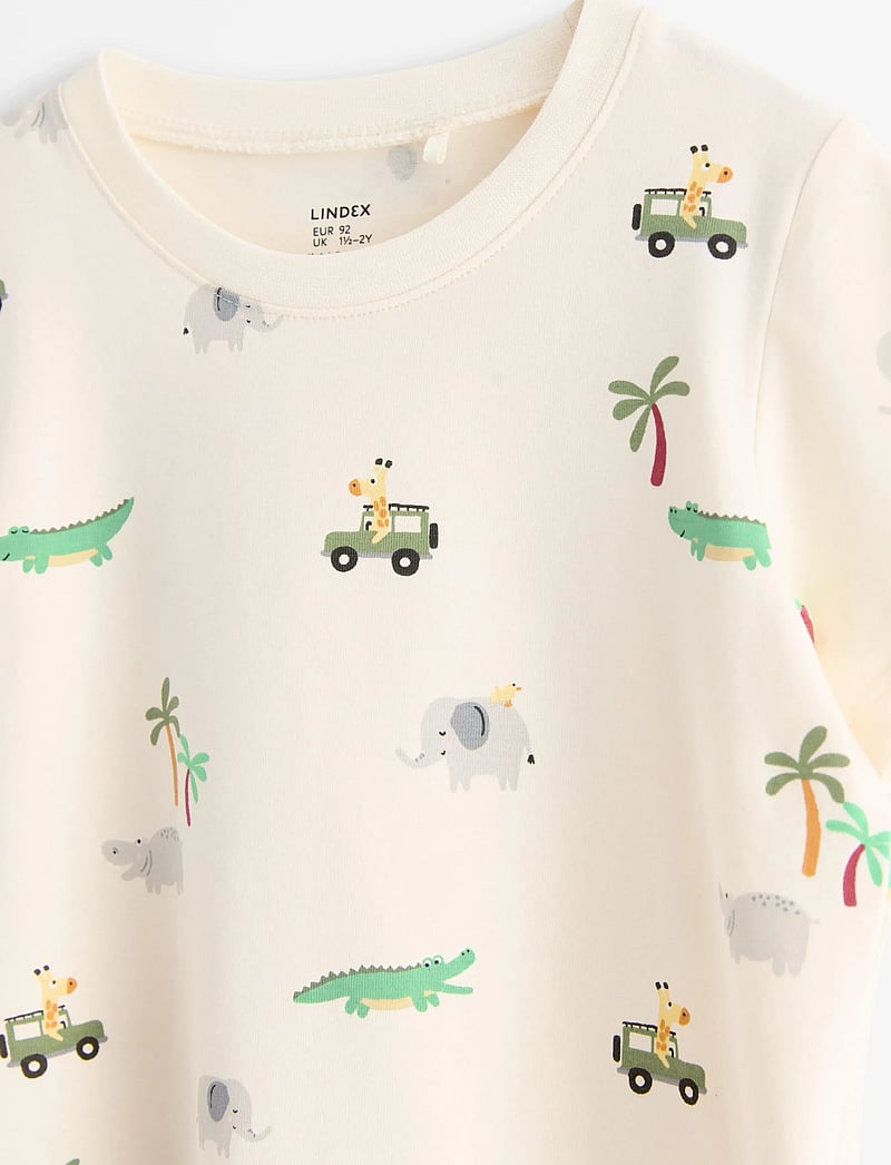 Lindex - T-shirt - kurzärmelige - white - 2