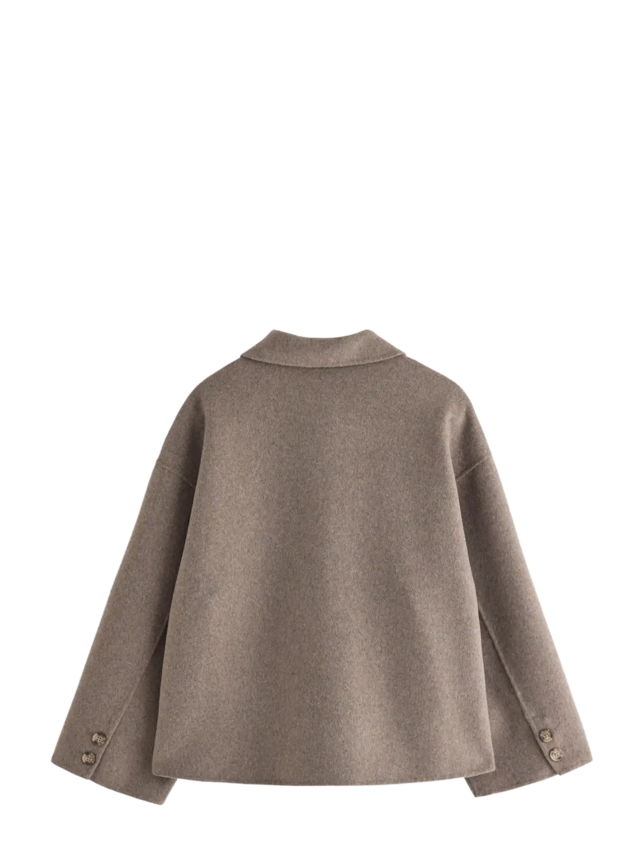 Lindex - Jacket in wool blend - wolljacken - dark beige melange - 2