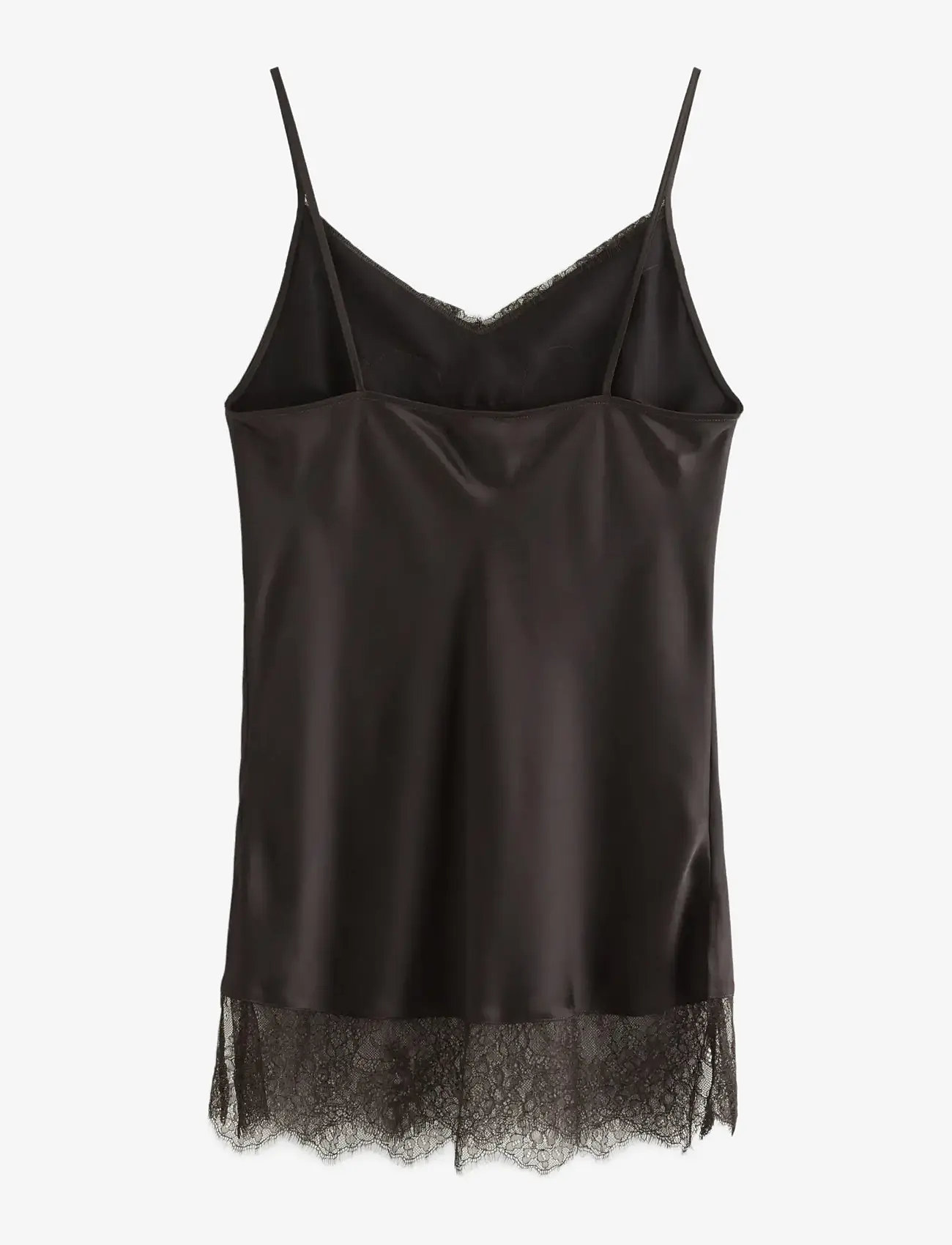 Lindex - Camisole in satin - special occasions - dark brown - 2