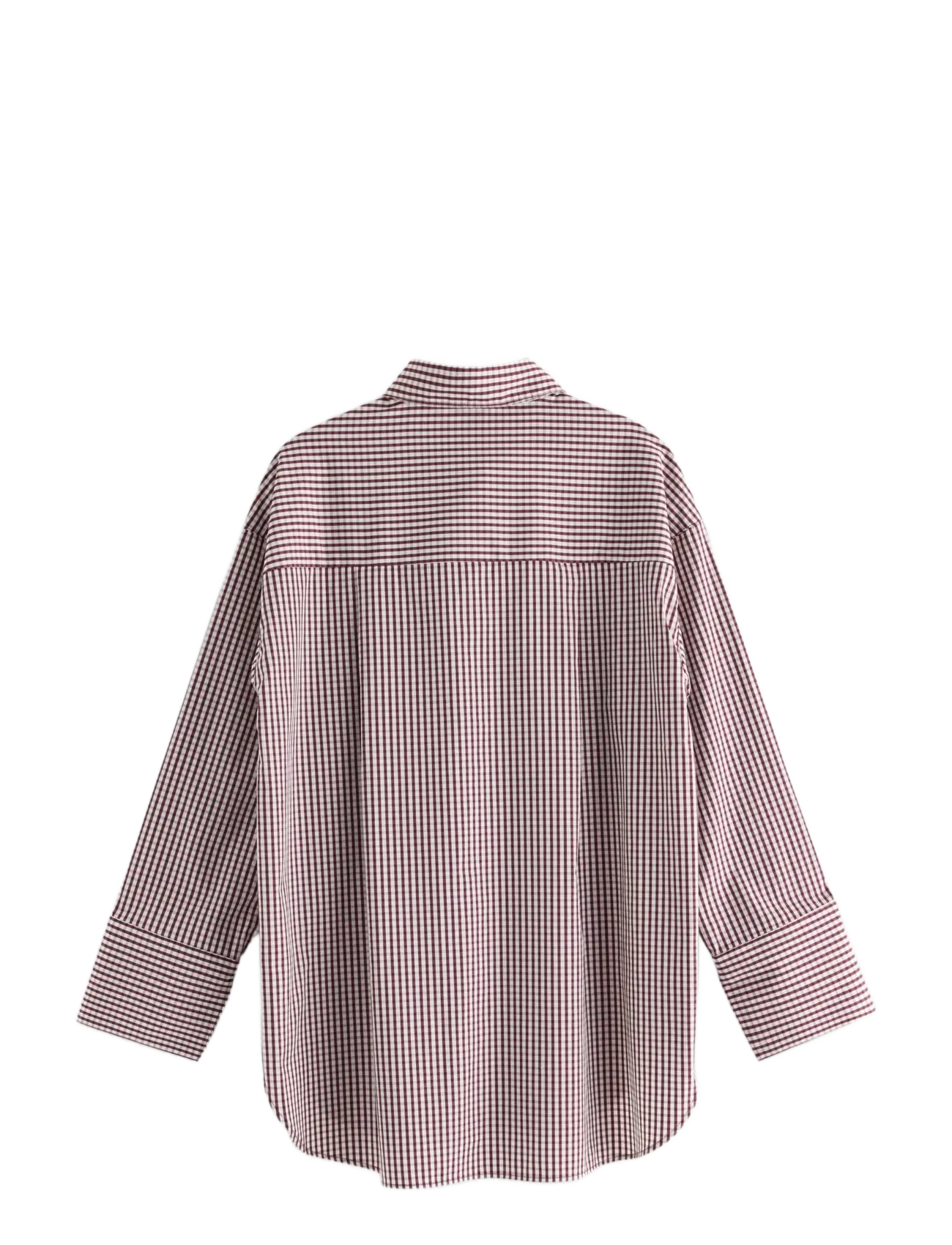 Lindex - Oversized shirt - overshirts - dark dusty red - 2