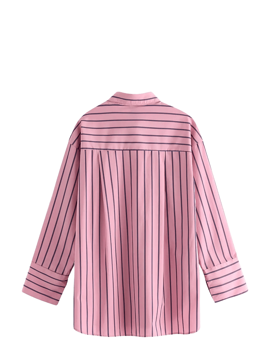Lindex - Oversized shirt - overshirts - light dusty pink - 2