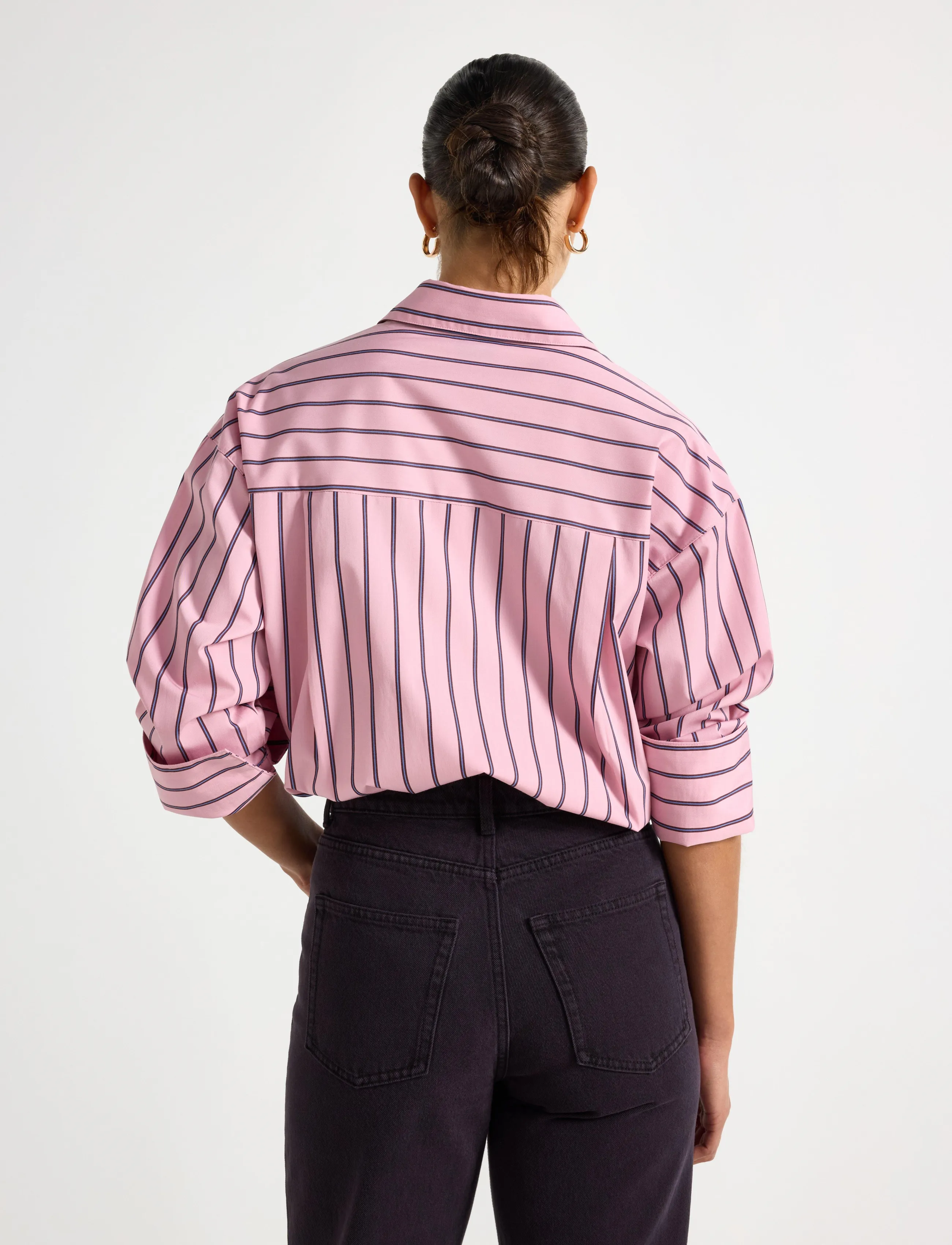 Lindex - Oversized shirt - overshirts - light dusty pink - 3