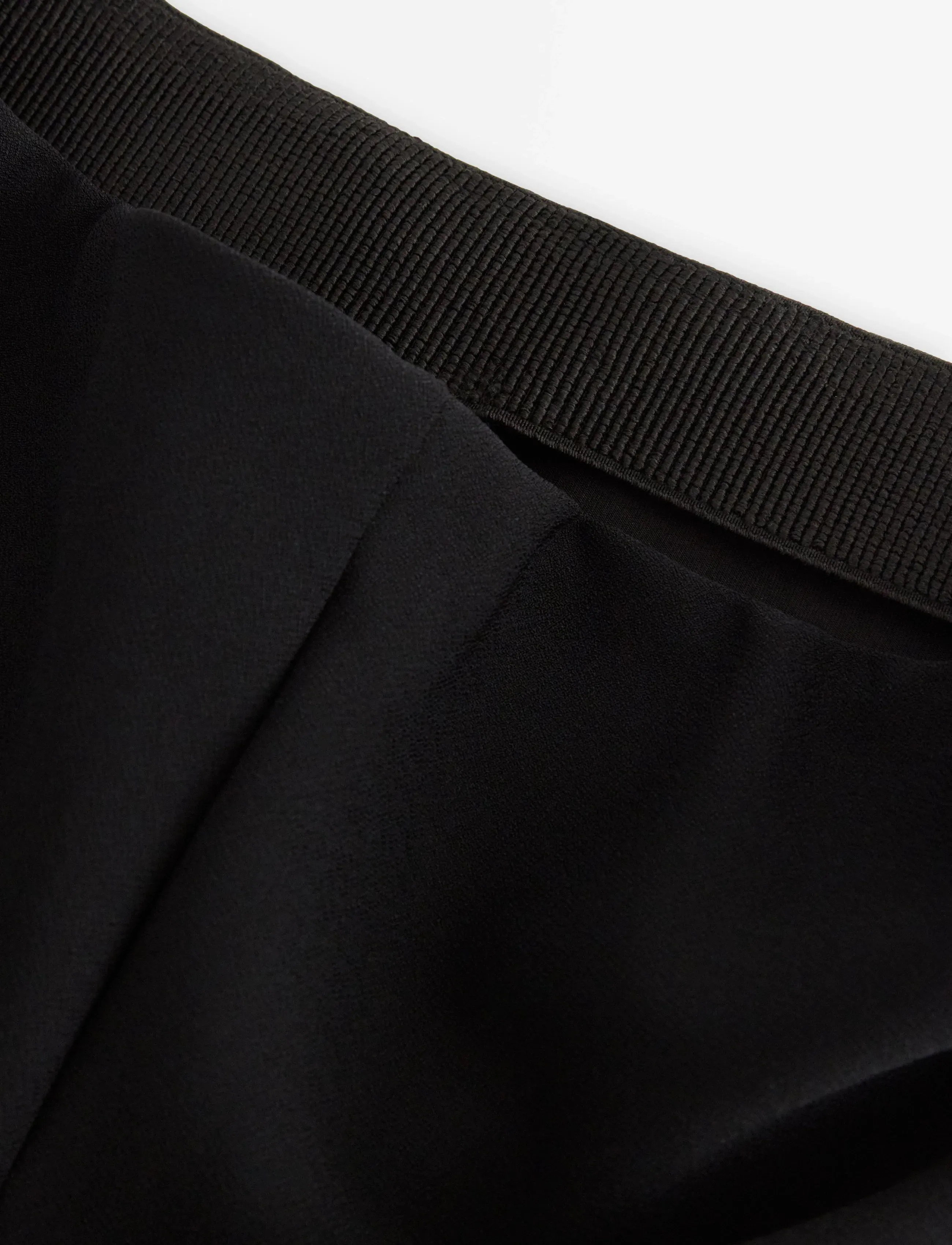 Lindex - Flared cropped trousers - alt laiad püksid - black - 5