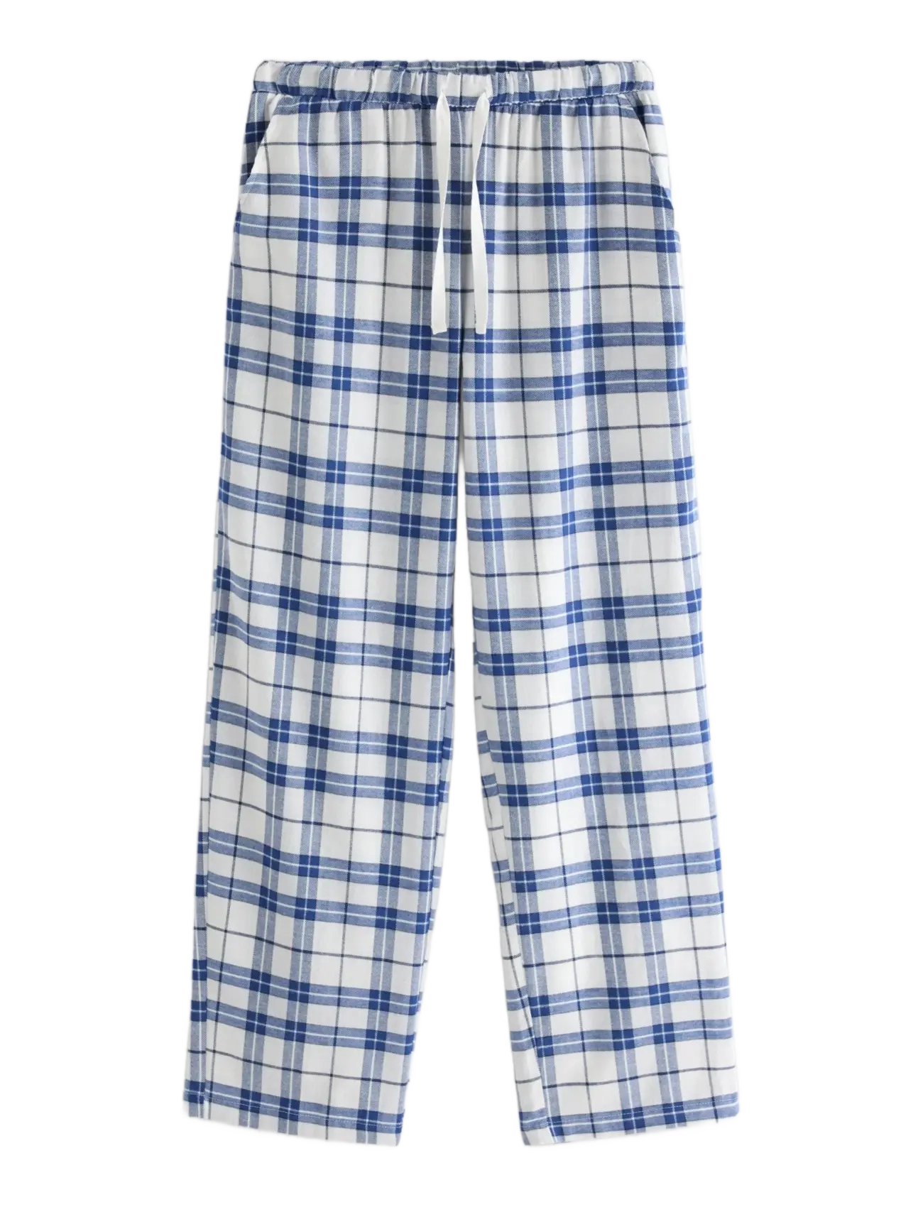 Lindex Pyjama trousers in flannel - Nachtwäsche - DARK BLUE / blue