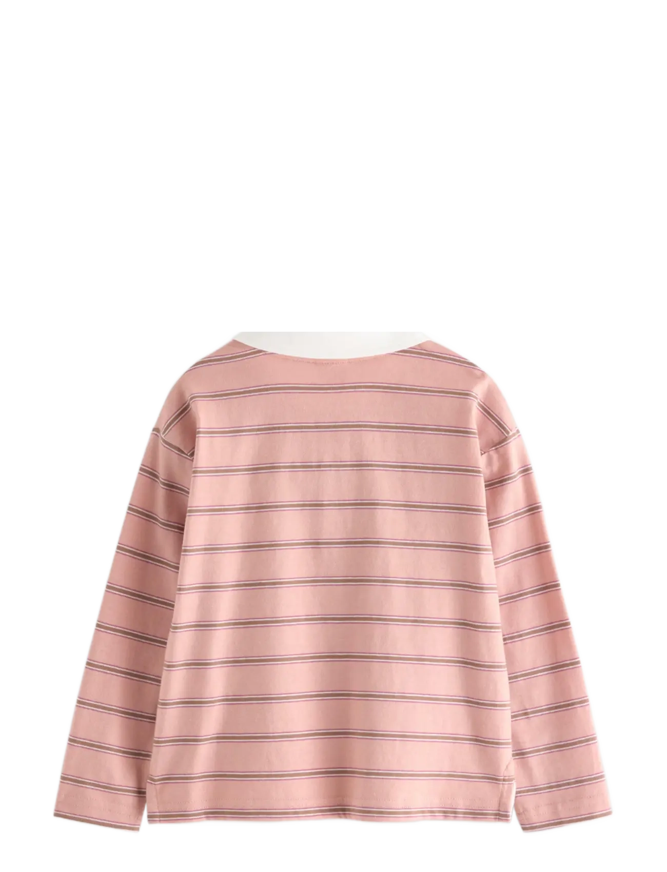 Lindex - Long-sleeved rugby shirt - dusty pink - 2