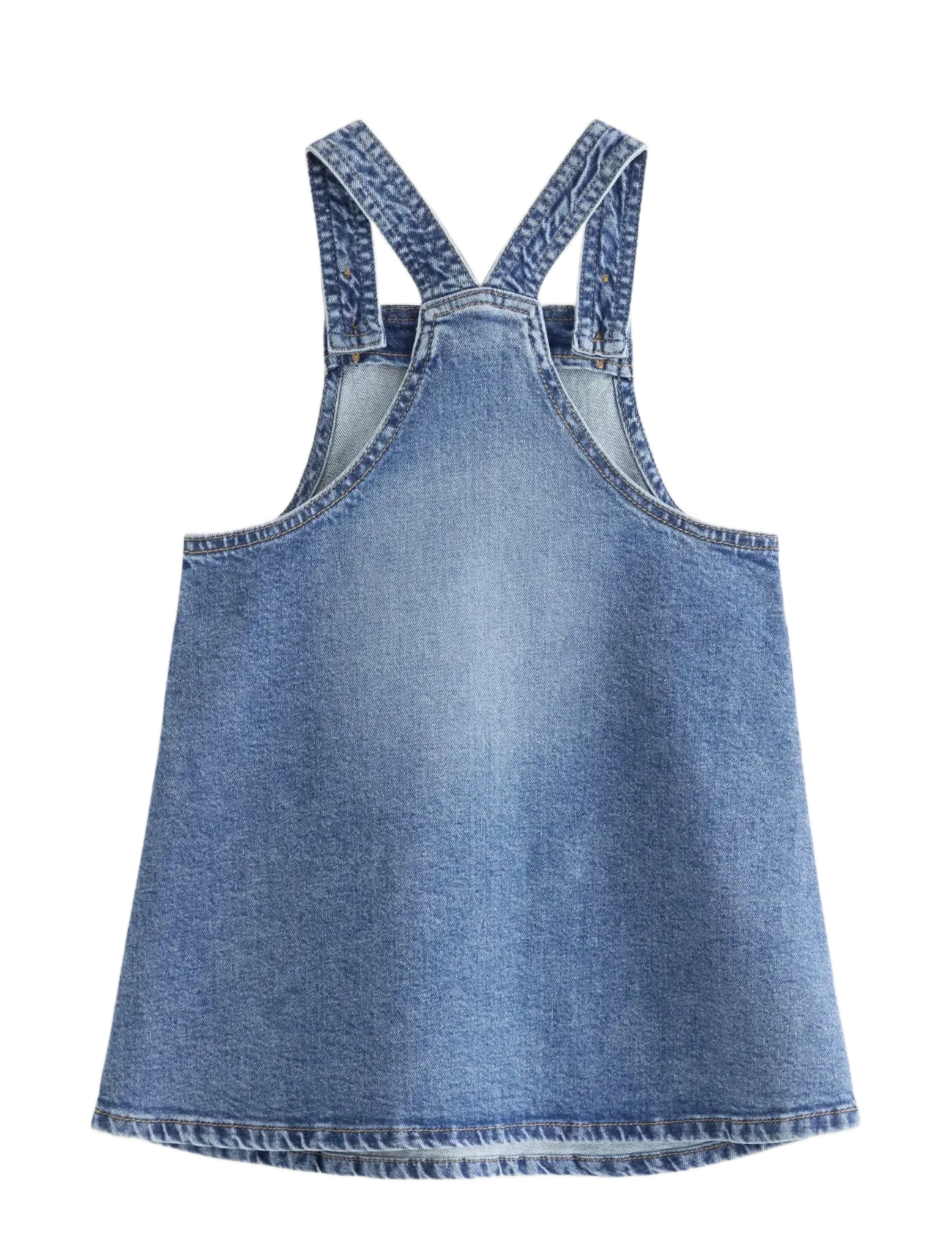 Lindex - Bib dress in denim - denim - 1