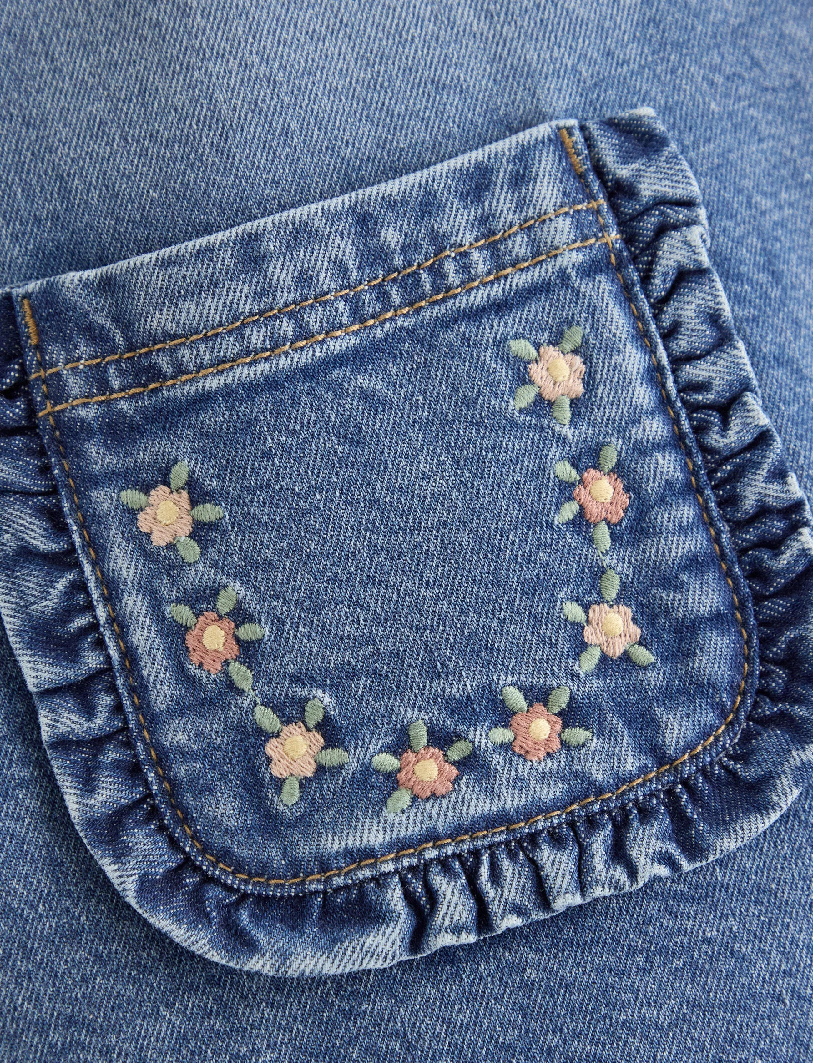 Lindex - Bib dress in denim - denim - 2