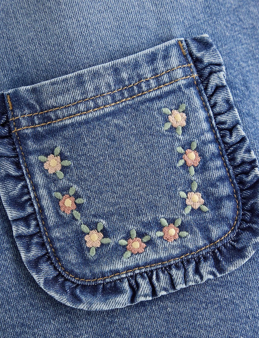 Lindex - Bib dress in denim - latzkleid - denim - 2