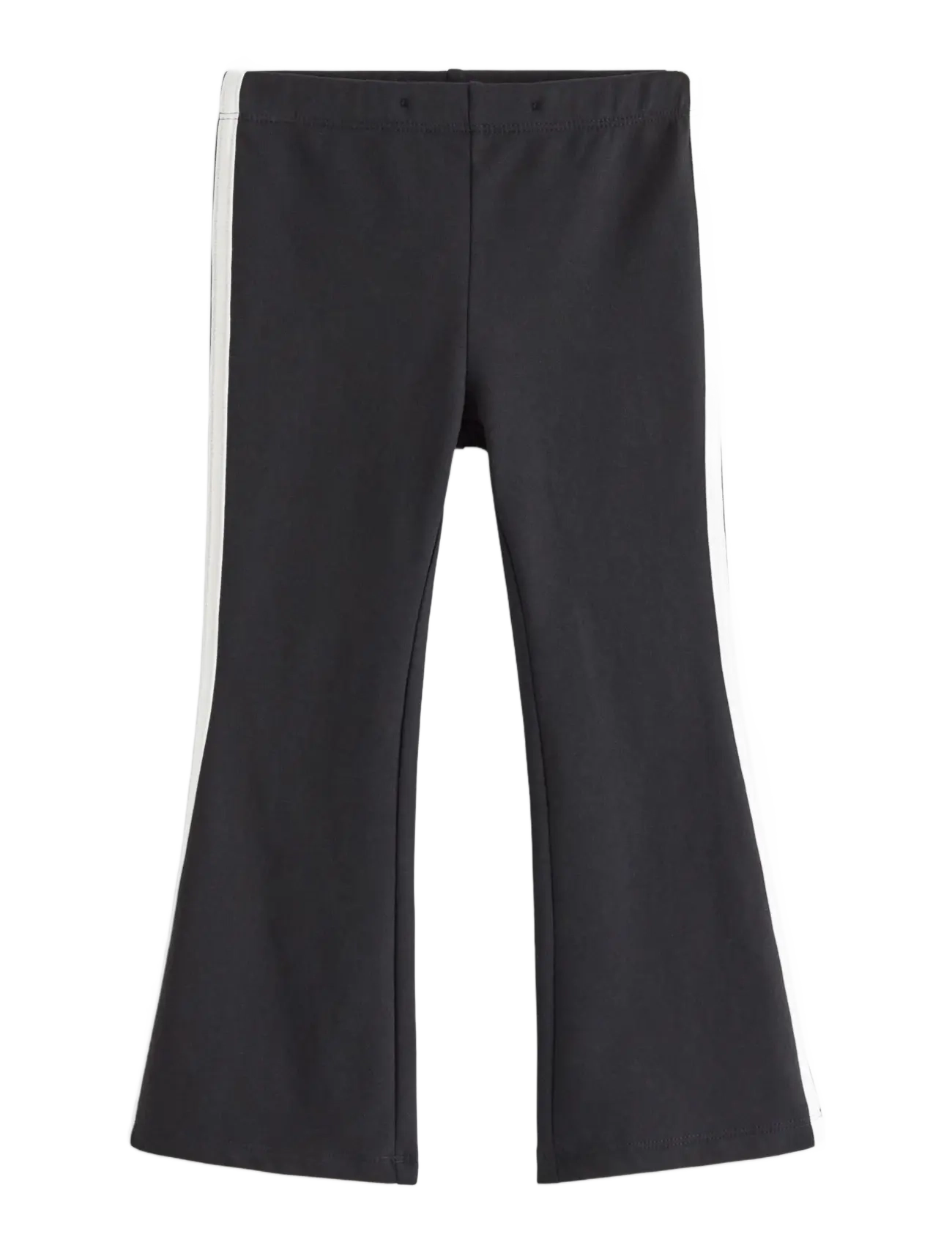 Lindex Flared Leggings With Brushed Inside, 122, Unterteile, Schwarz - Leggings, Kinder