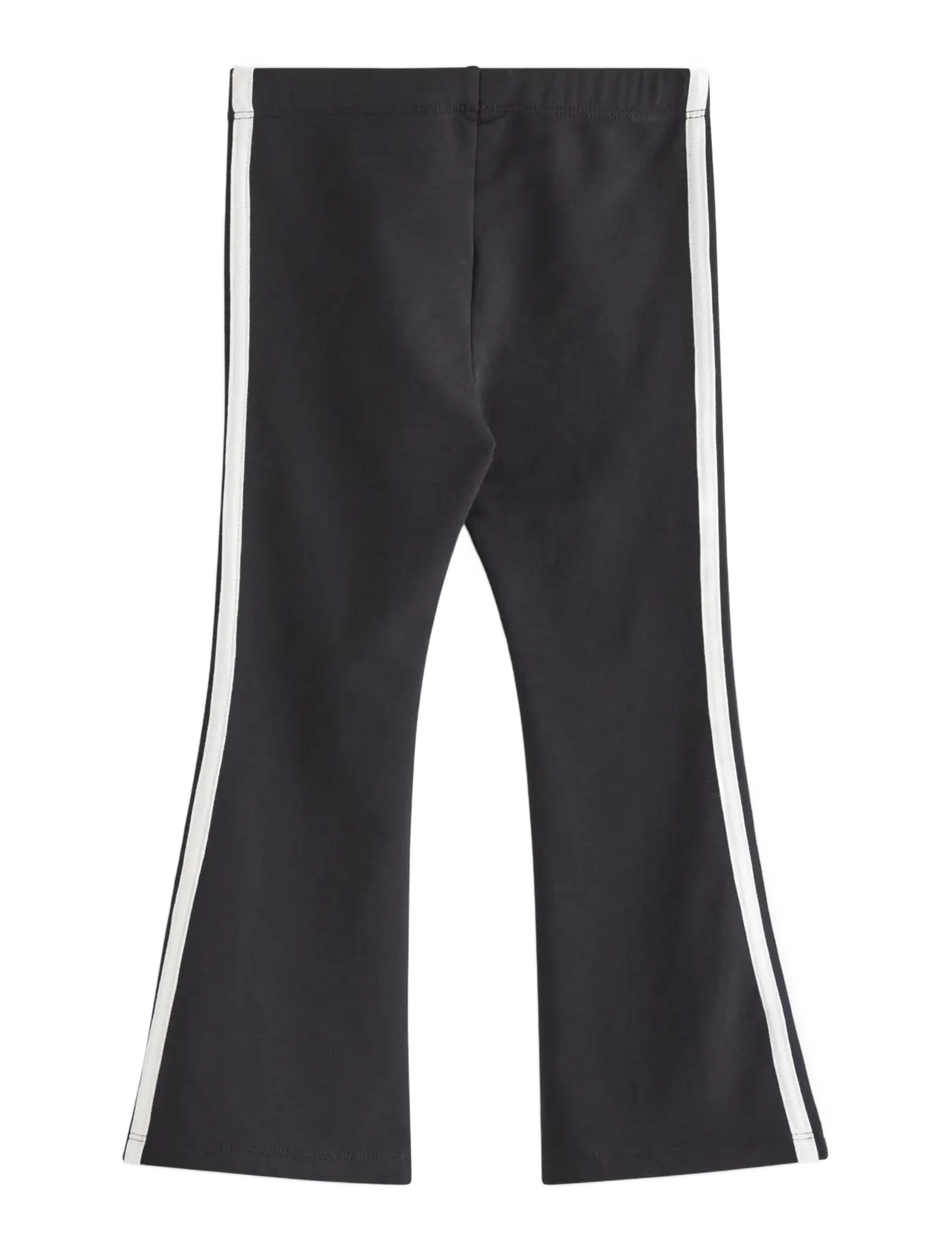 Lindex - Flared leggings with brushed inside - black - 1