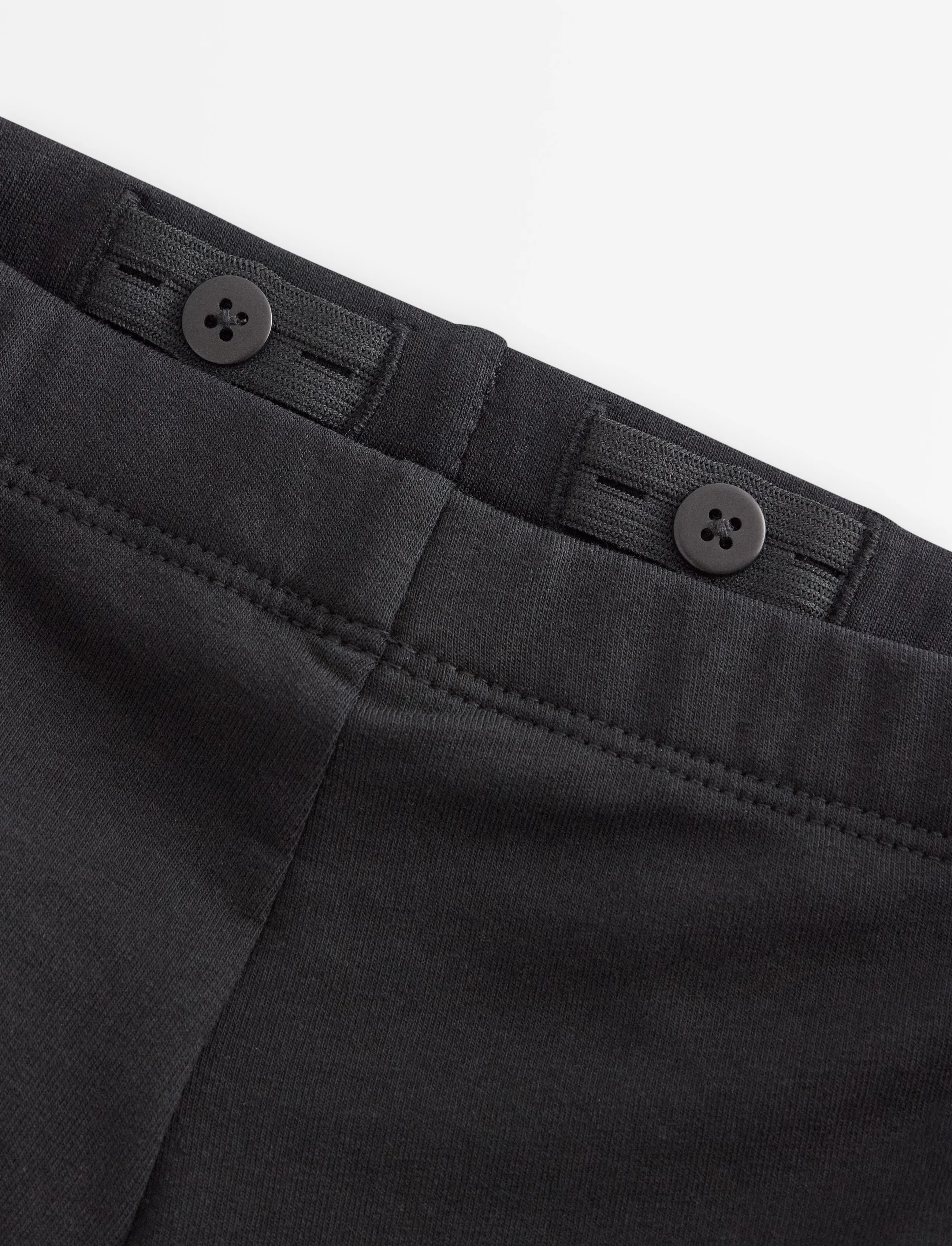 Lindex - Flared leggings with brushed inside - black - 2
