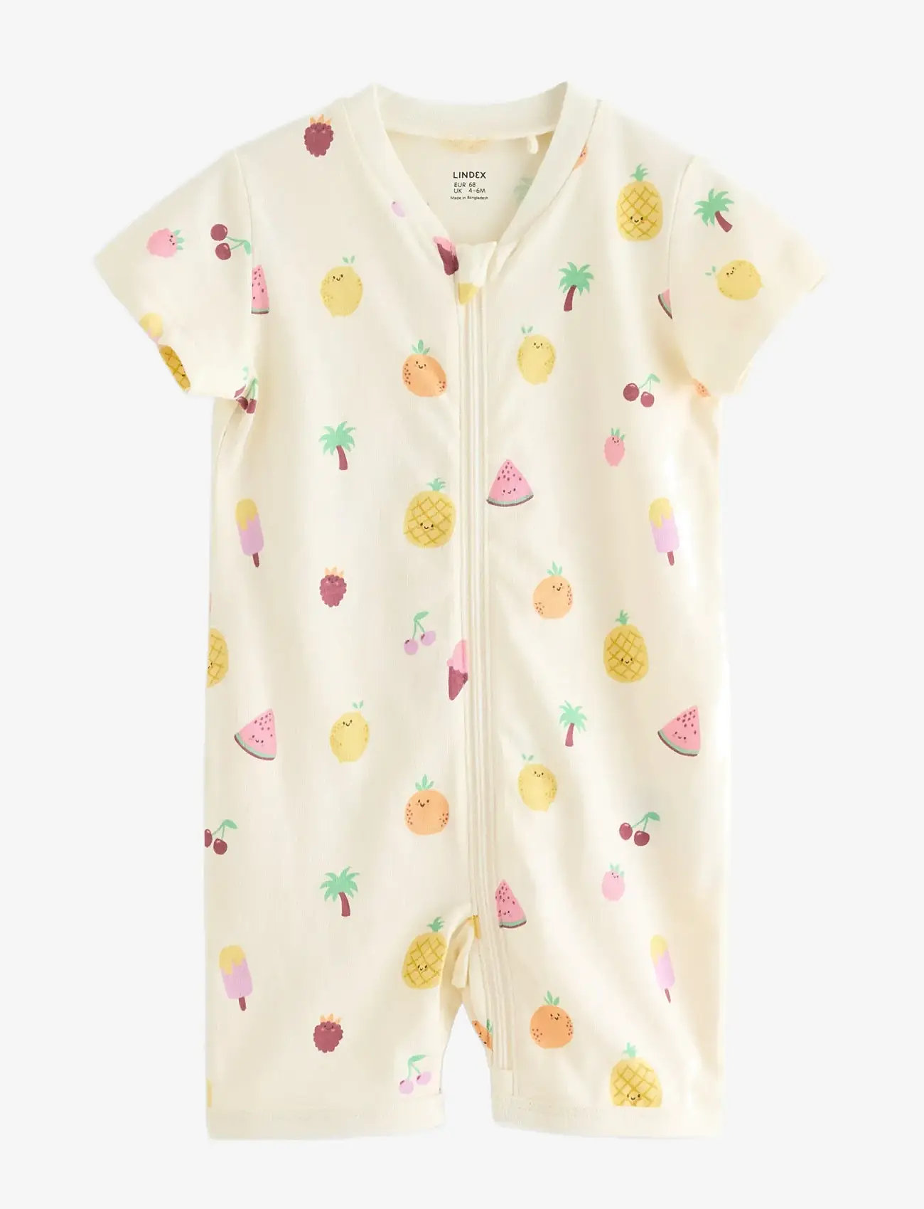 Lindex - Pyjama romper - natdragter - white - 0