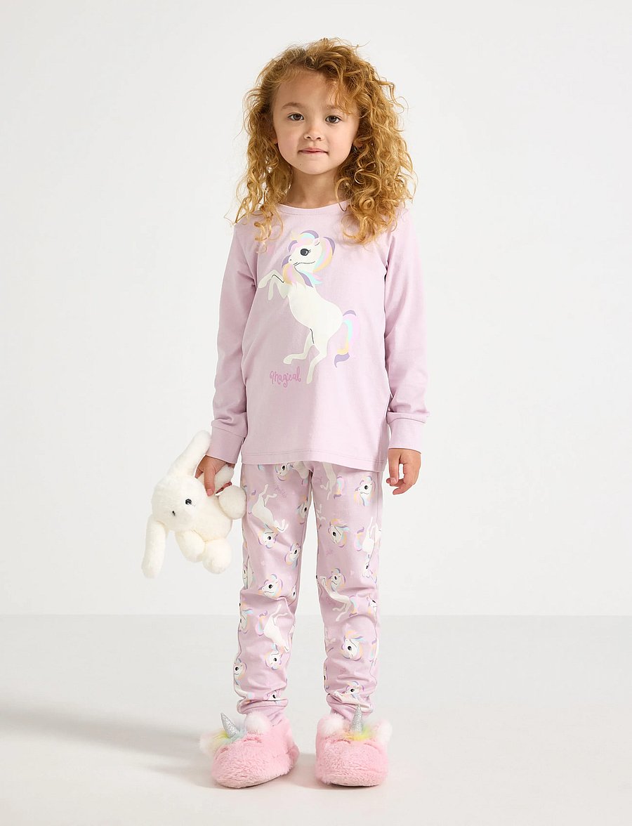 Lindex - Pyjama set - pyjama-sets - dusty pink - 0