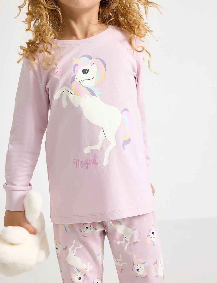 Lindex - Pyjama set - pyjama-sets - dusty pink - 4