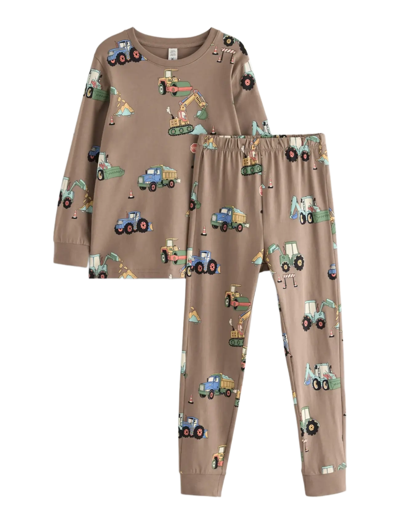 Lindex Pyjama set - Piżamy - DARK KHAKI / khaki/green