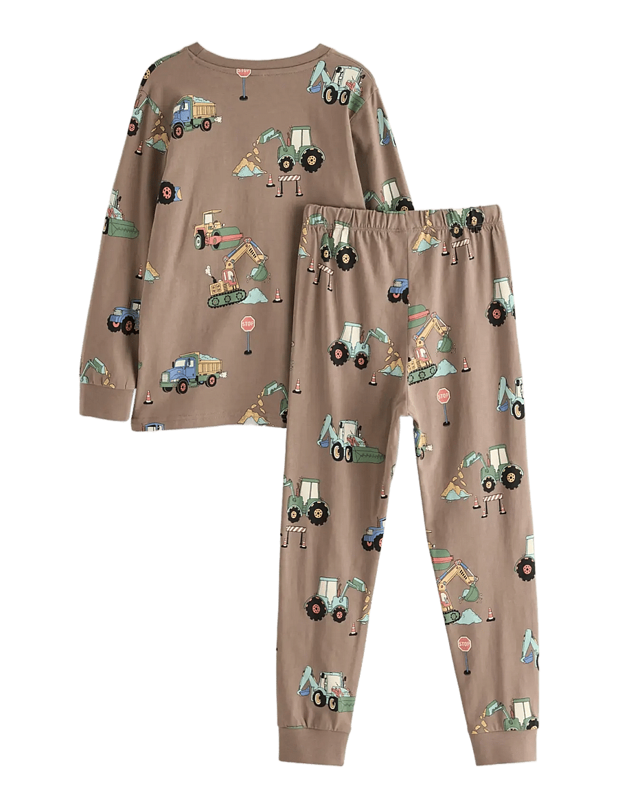 Lindex - Pyjama set - pyjama-sets - dark khaki - 2