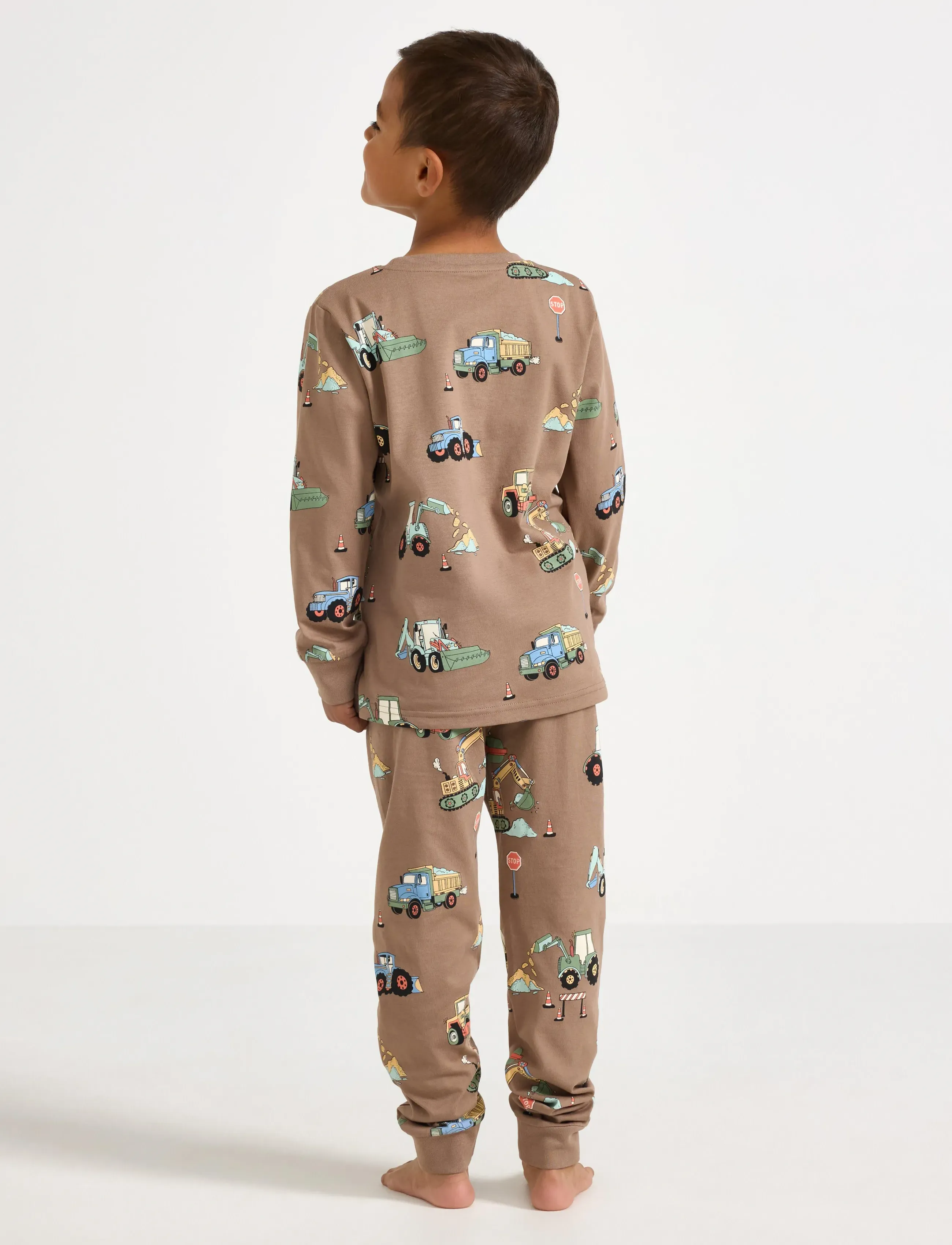 Lindex - Pyjama set - dark khaki - 3