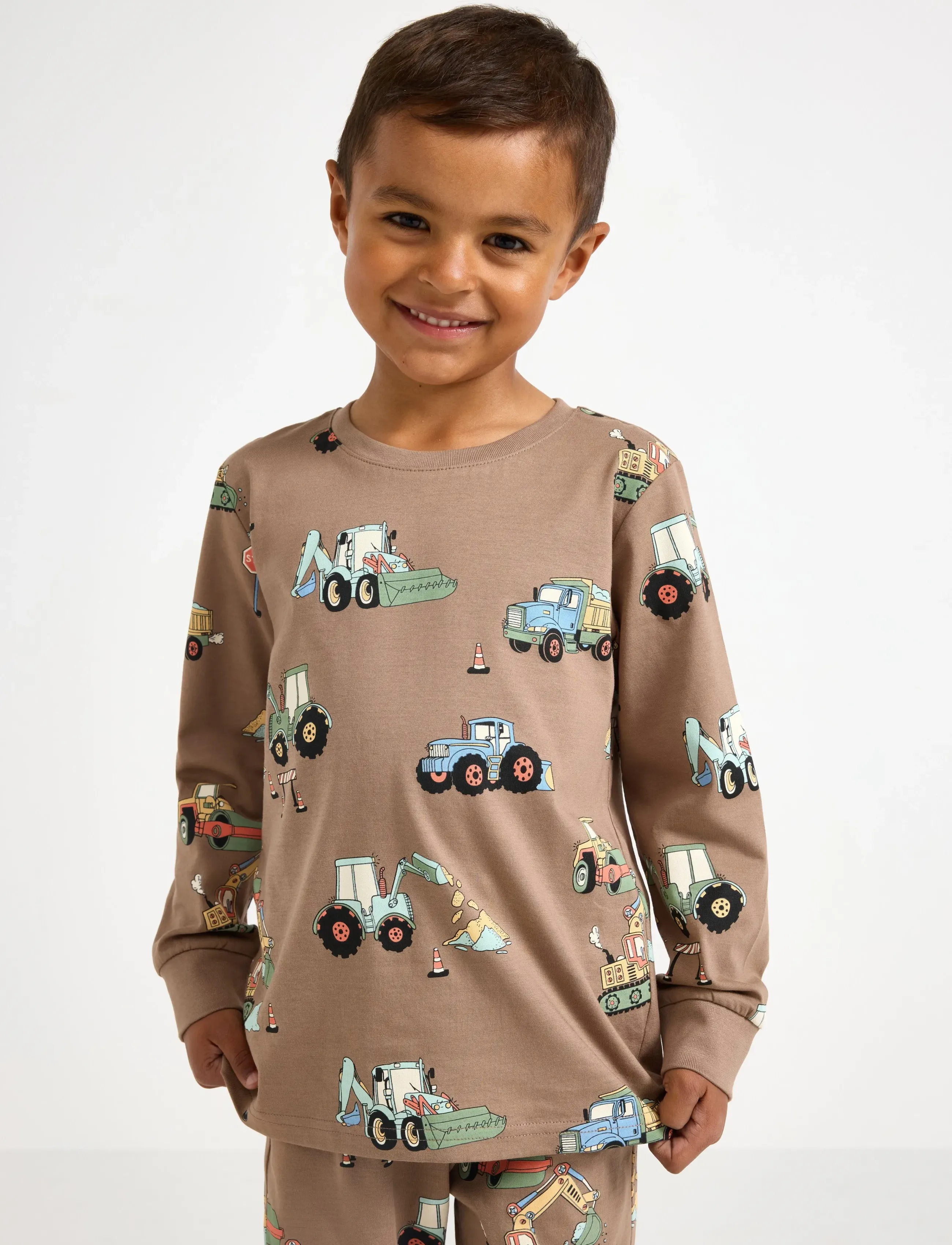 Lindex - Pyjama set - dark khaki - 4