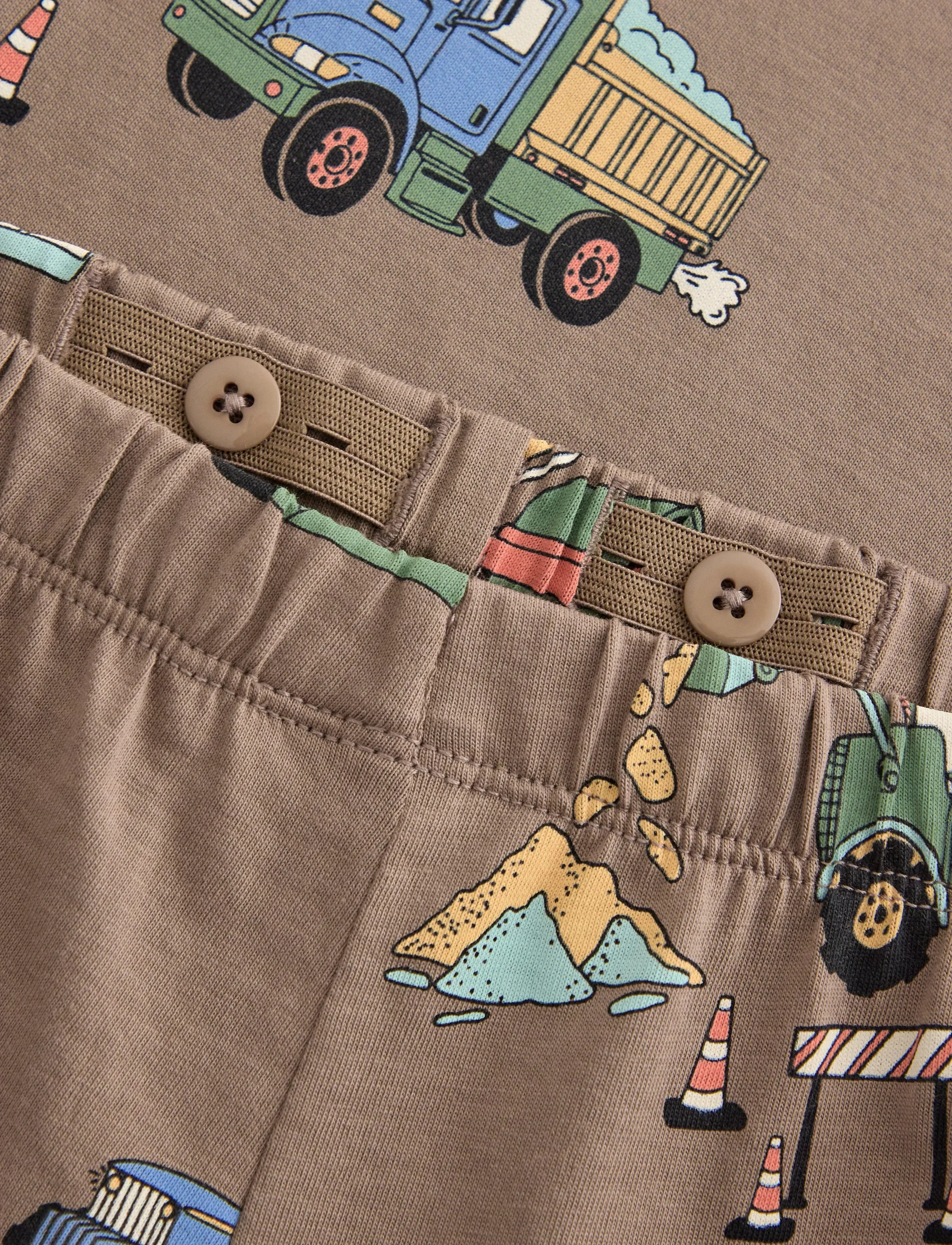 Lindex - Pyjama set - dark khaki - 5