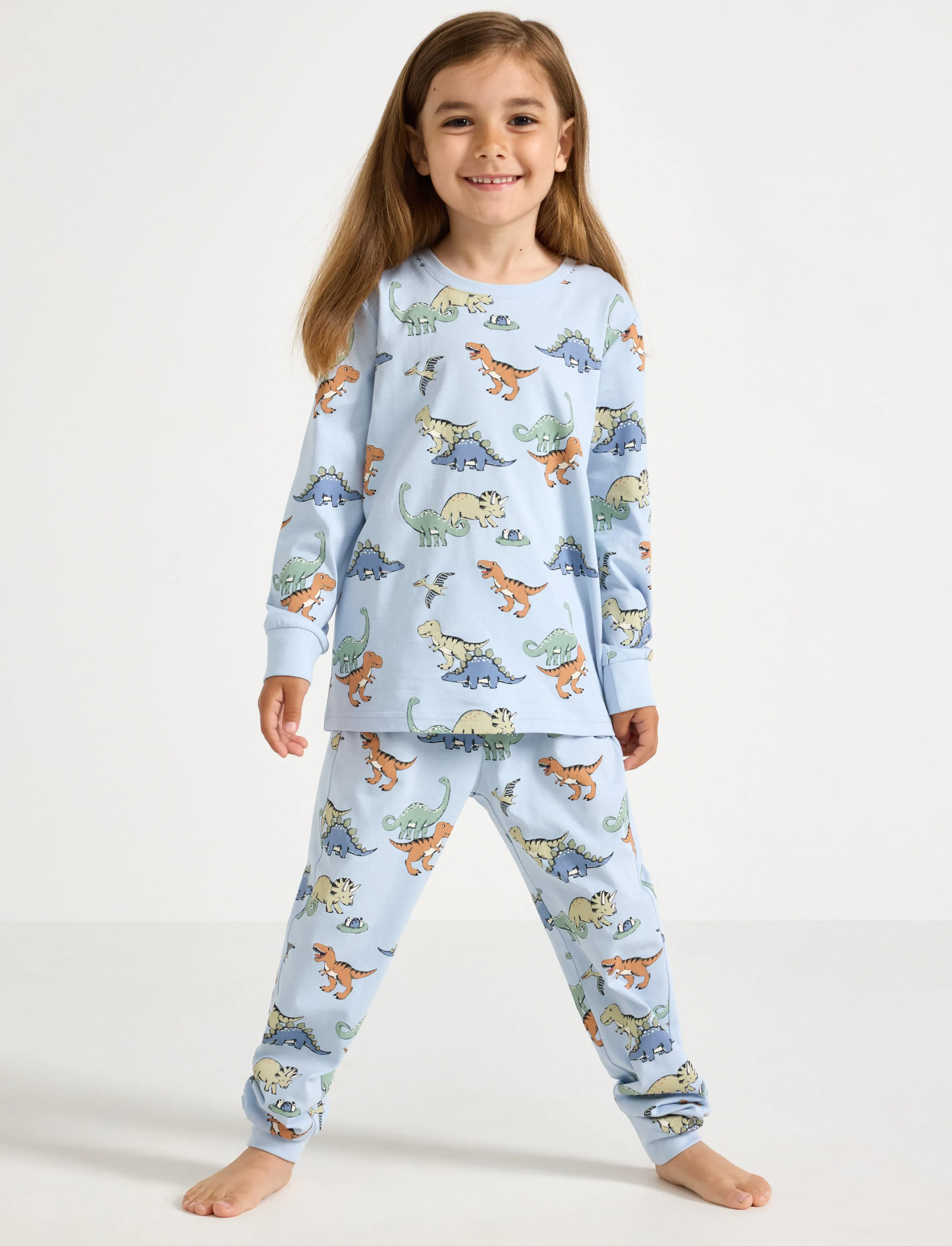 Lindex Pyjama Set, 92, Pyjamas, Blau - Sets, Kinder