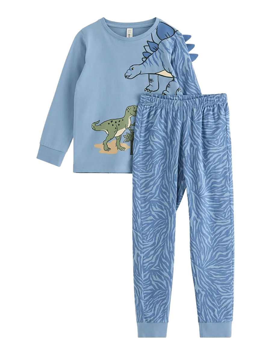 Lindex - Pyjama set - lt dusty blue - 1
