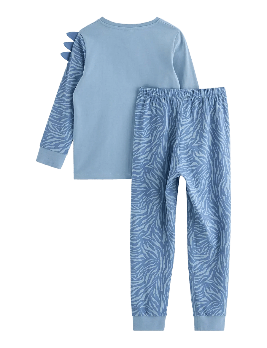 Lindex - Pyjama set - lt dusty blue - 2